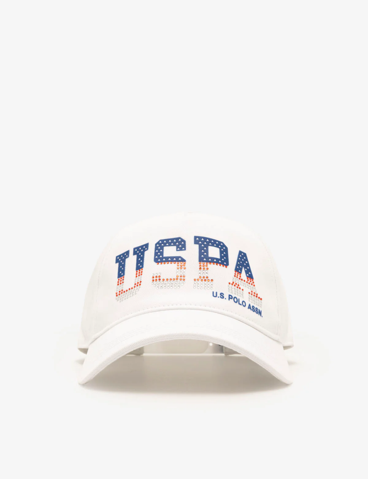 10423-womens-red-white-and-blue-uspa-rhinestone-hat-2.webp WOMENS RED WHITE AND BLUE USPA RHINESTONE HAT
