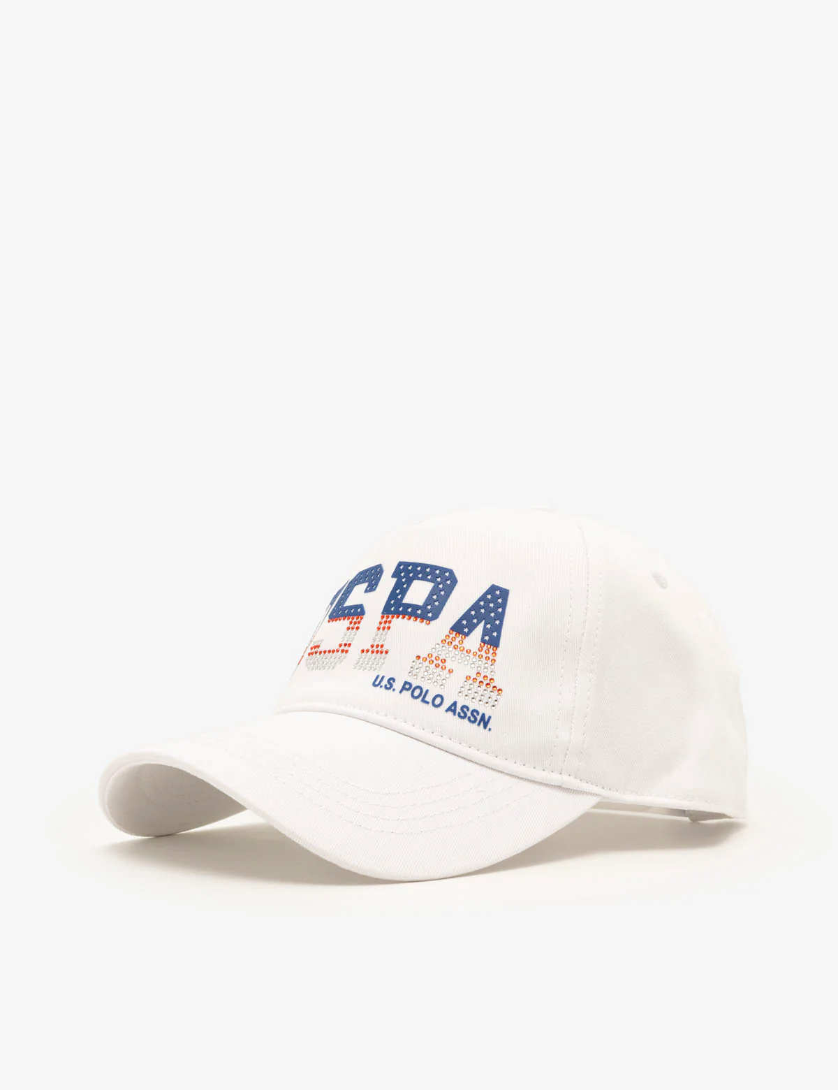 10423-womens-red-white-and-blue-uspa-rhinestone-hat-3.webp WOMENS RED WHITE AND BLUE USPA RHINESTONE HAT