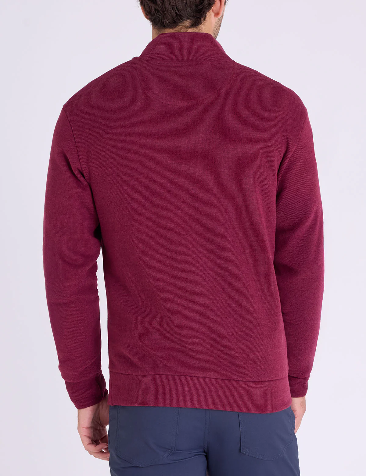 10971-1-4-zip-mock-neck-flatback-pullover-12.webp 1/4 ZIP MOCK NECK FLATBACK PULLOVER