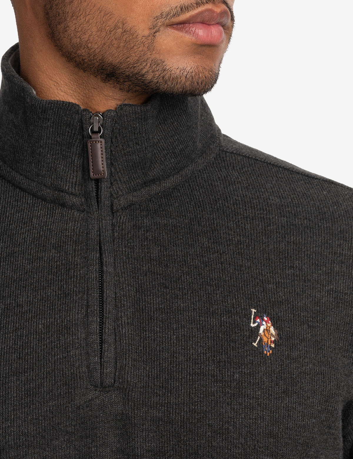 11003-1-4-zip-mock-neck-flatback-pullover-18.jpg 1/4 ZIP MOCK NECK FLATBACK PULLOVER