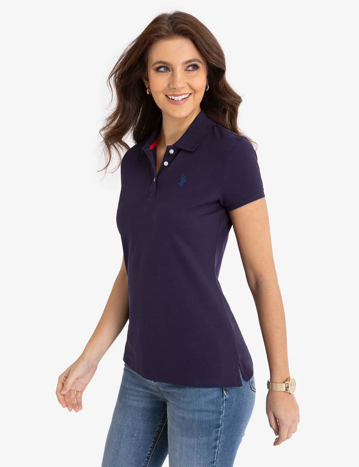 SOLID PIQUE POLO SHIRT