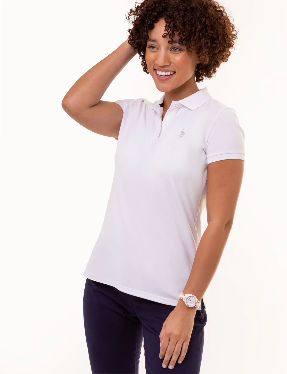 SOLID PIQUE POLO SHIRT