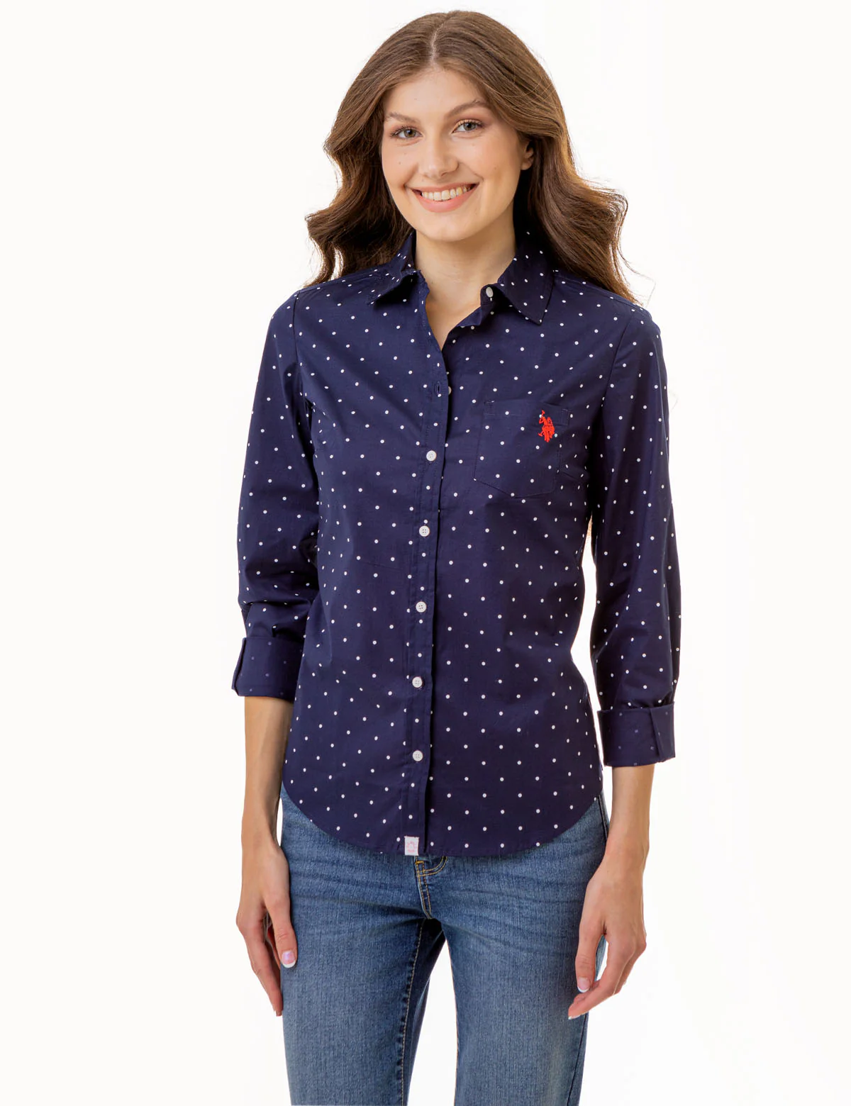 11165-dot-print-long-sleeve-poplin-shirt-1.webp DOT PRINT LONG SLEEVE POPLIN SHIRT
