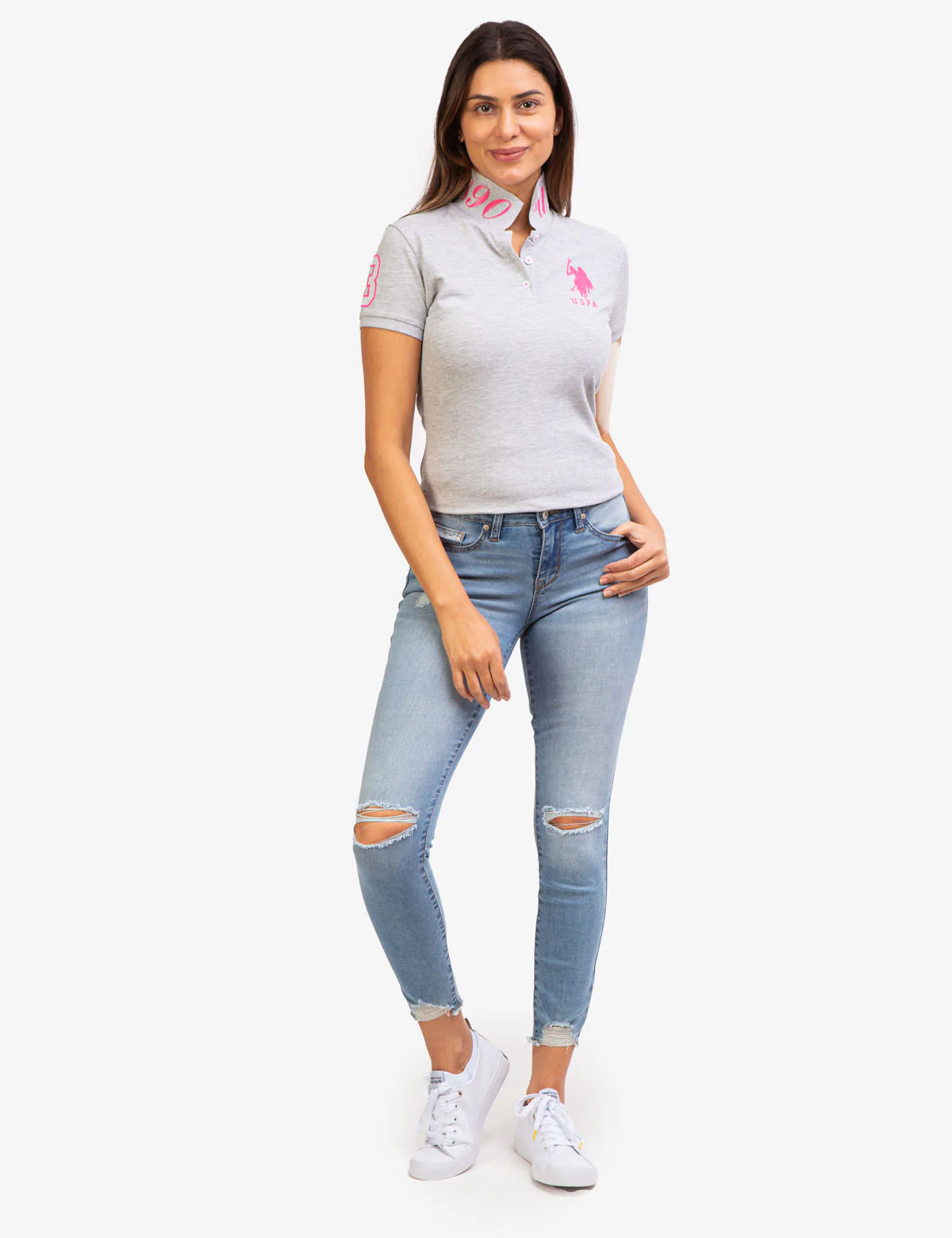 USPA PRINTED POLO SHIRT