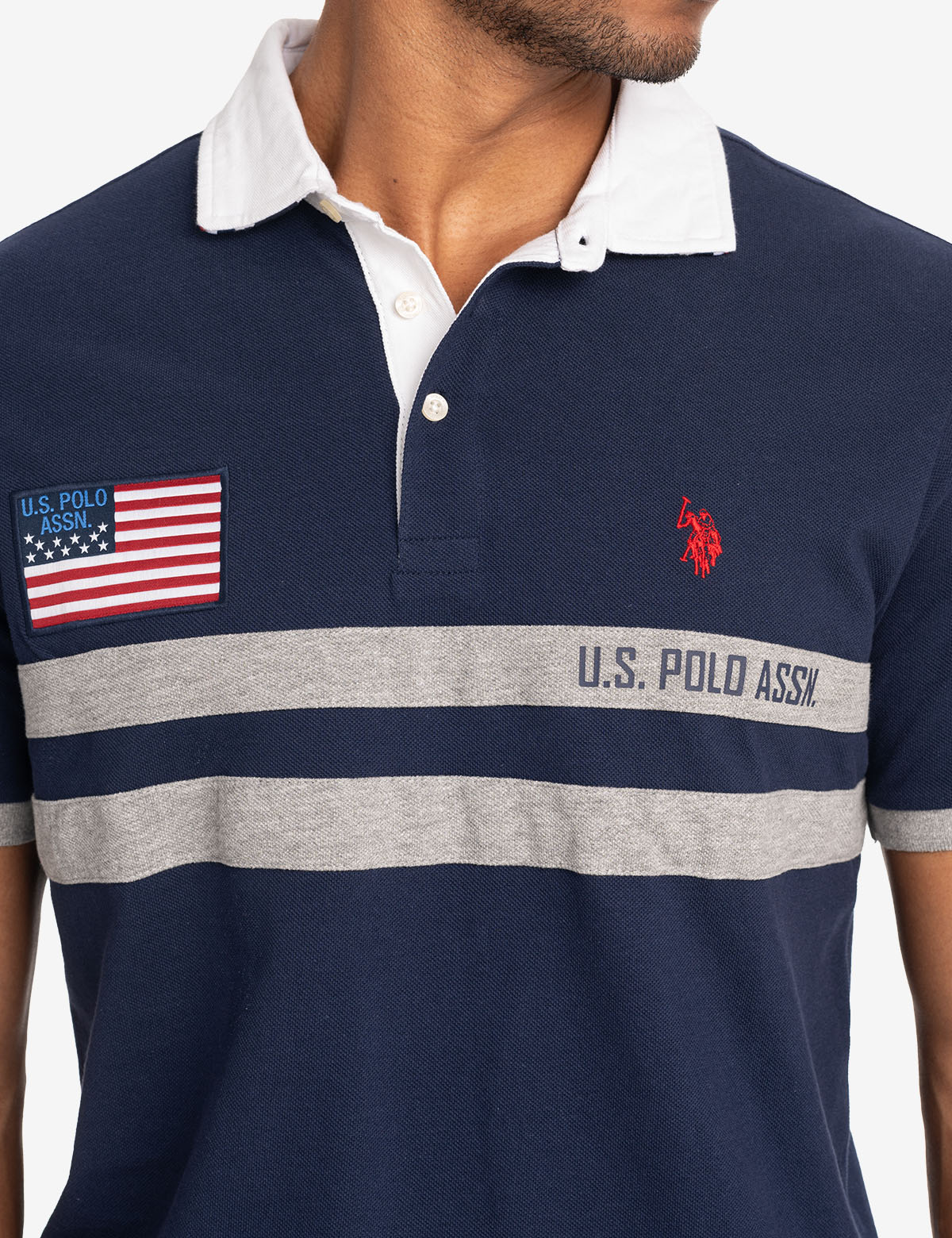 11362-colorblock-pique-polo-shirt-with-twill-collar-2.jpg COLORBLOCK PIQUE POLO SHIRT WITH TWILL COLLAR