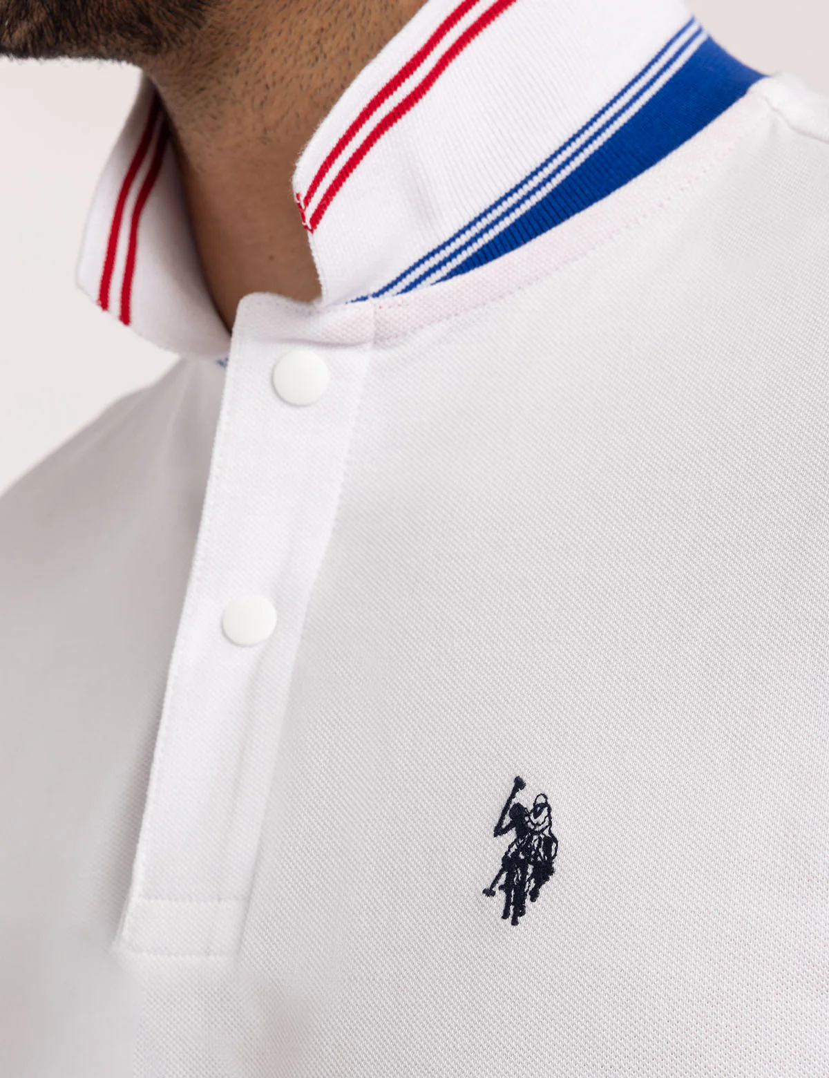 11436-snap-button-tipped-pique-polo-shirt-2.webp SNAP BUTTON TIPPED PIQUE POLO SHIRT
