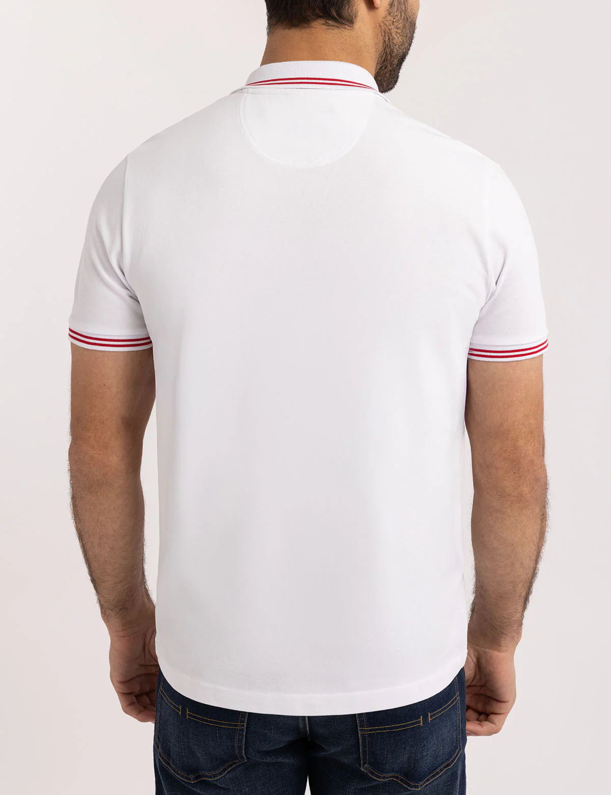 11436-snap-button-tipped-pique-polo-shirt-5.webp SNAP BUTTON TIPPED PIQUE POLO SHIRT