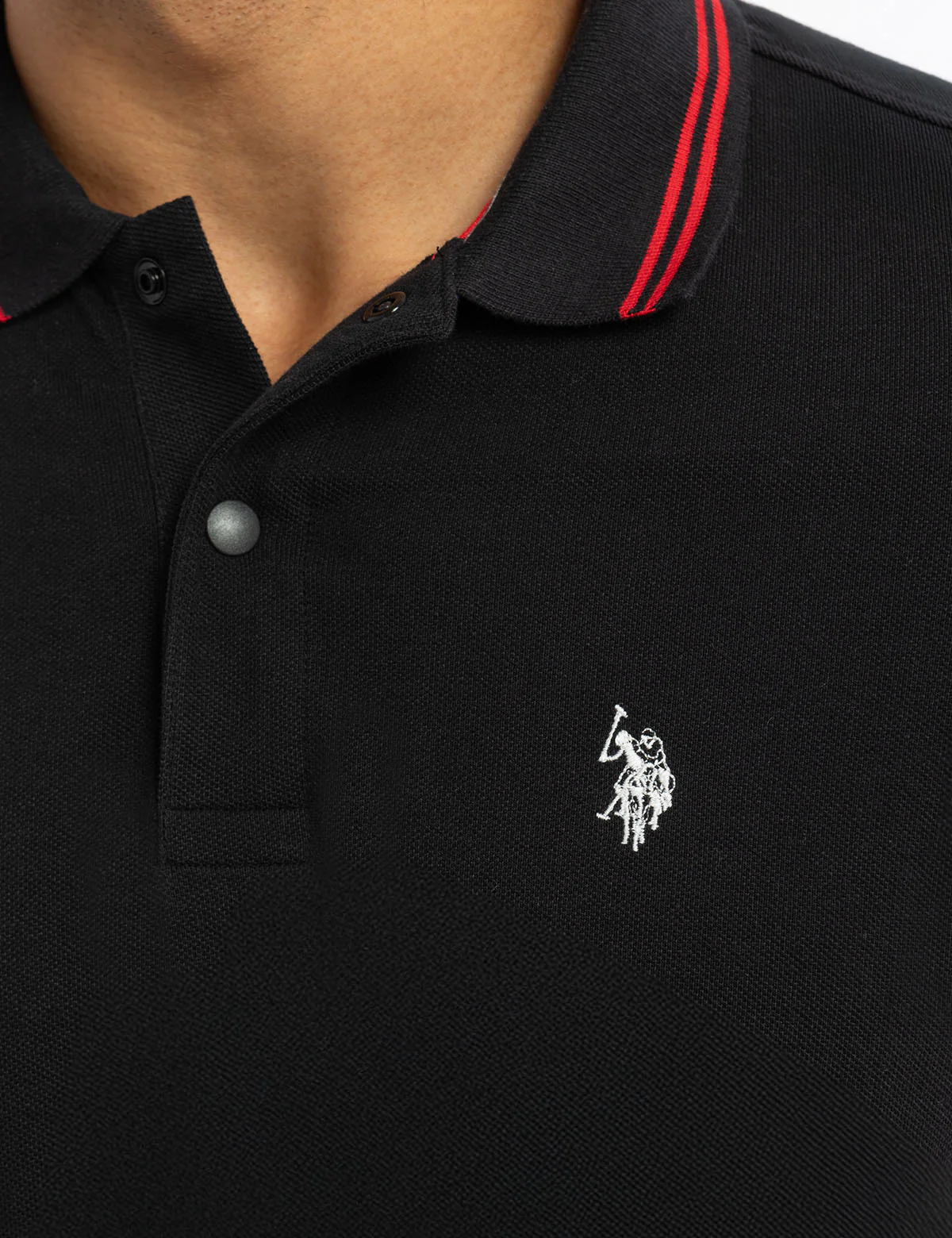 11436-snap-button-tipped-pique-polo-shirt-7.webp SNAP BUTTON TIPPED PIQUE POLO SHIRT