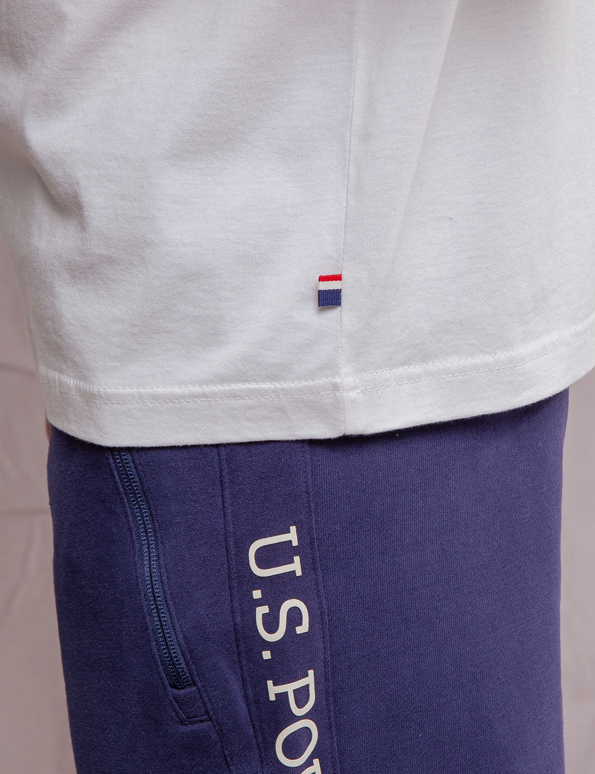 WHITE LABEL MERCERIZED COTTON POLO SHIRT