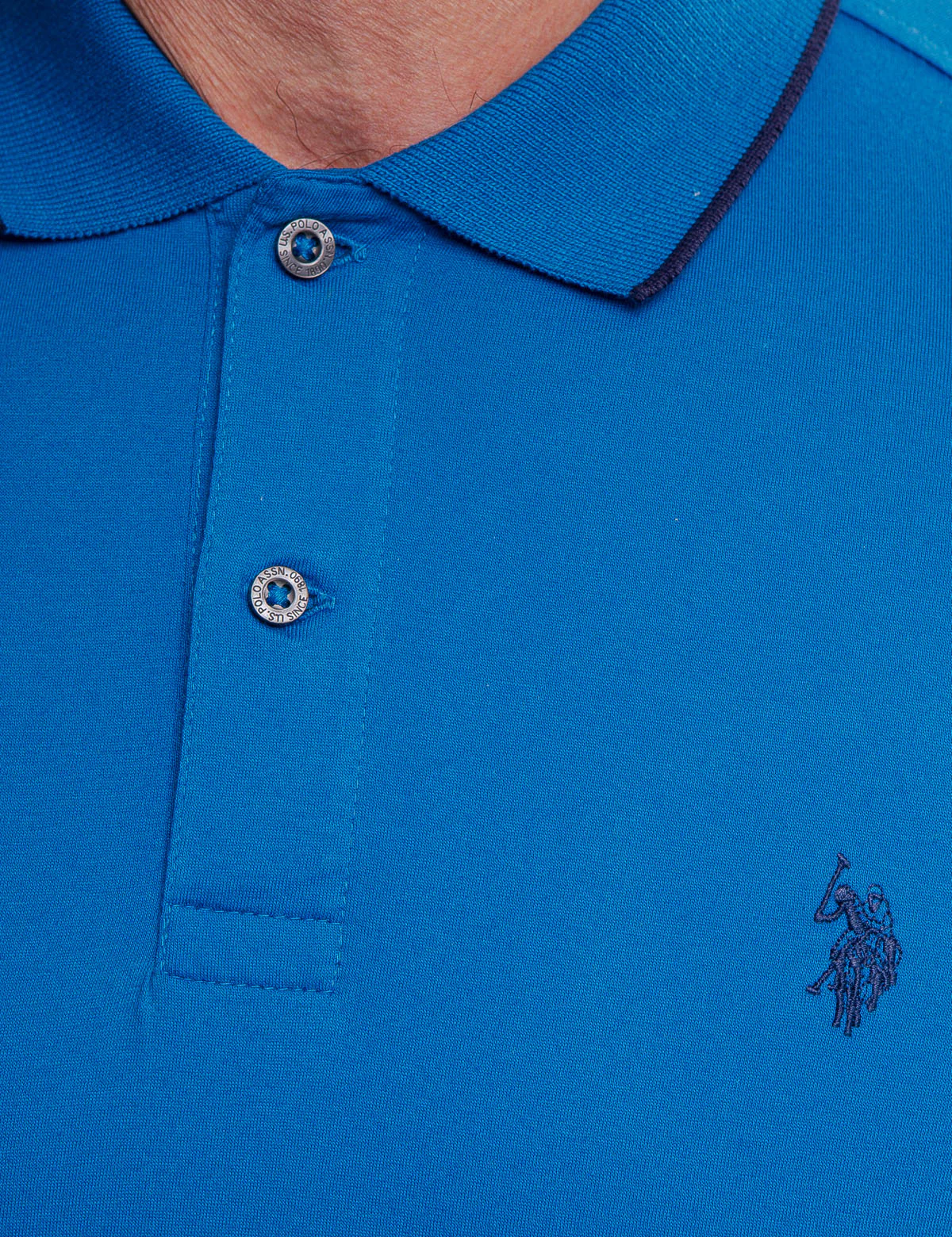 WHITE LABEL MERCERIZED COTTON POLO SHIRT