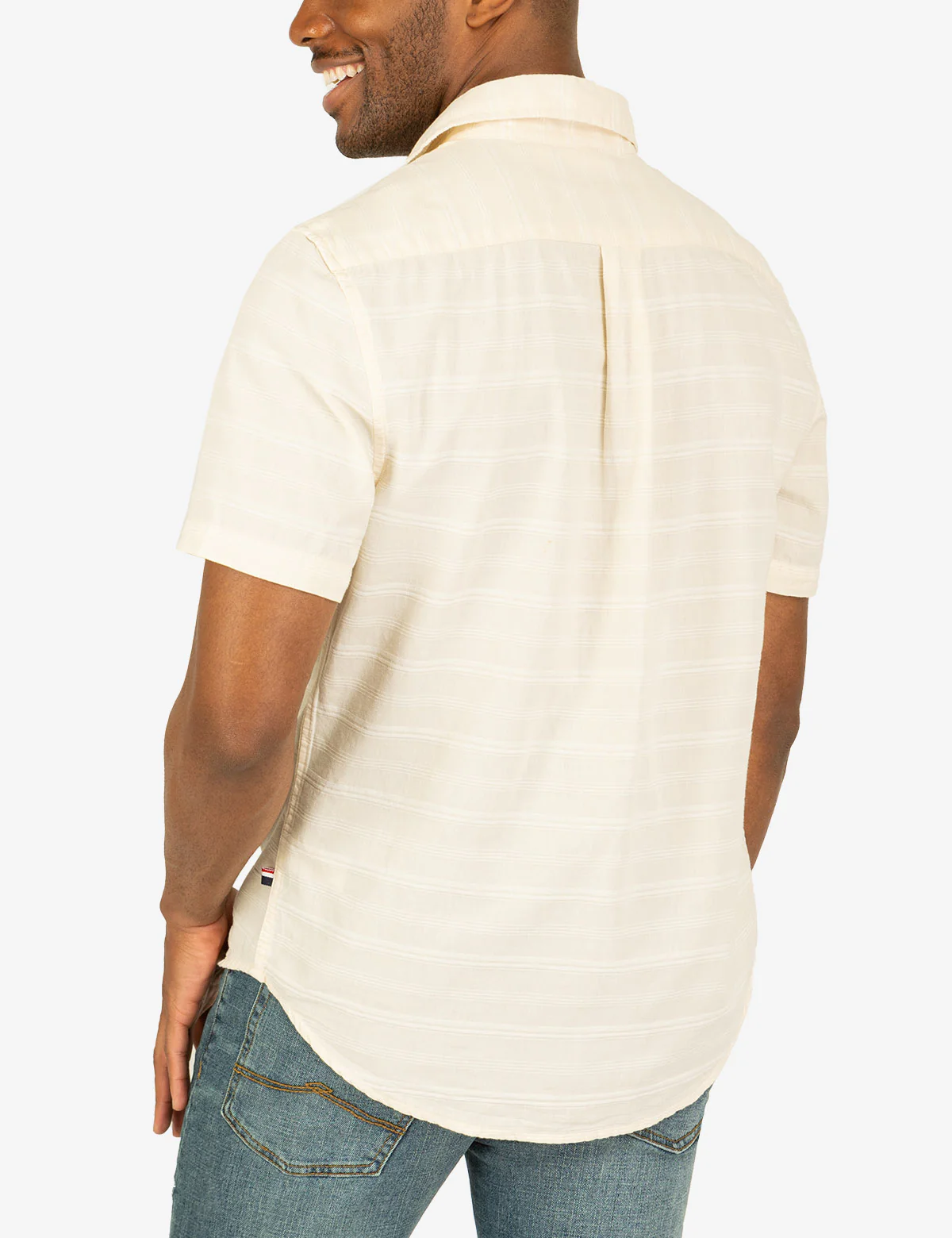12250-white-label-stripe-short-sleeve-woven-shirt-19.webp WHITE LABEL STRIPE SHORT SLEEVE WOVEN SHIRT