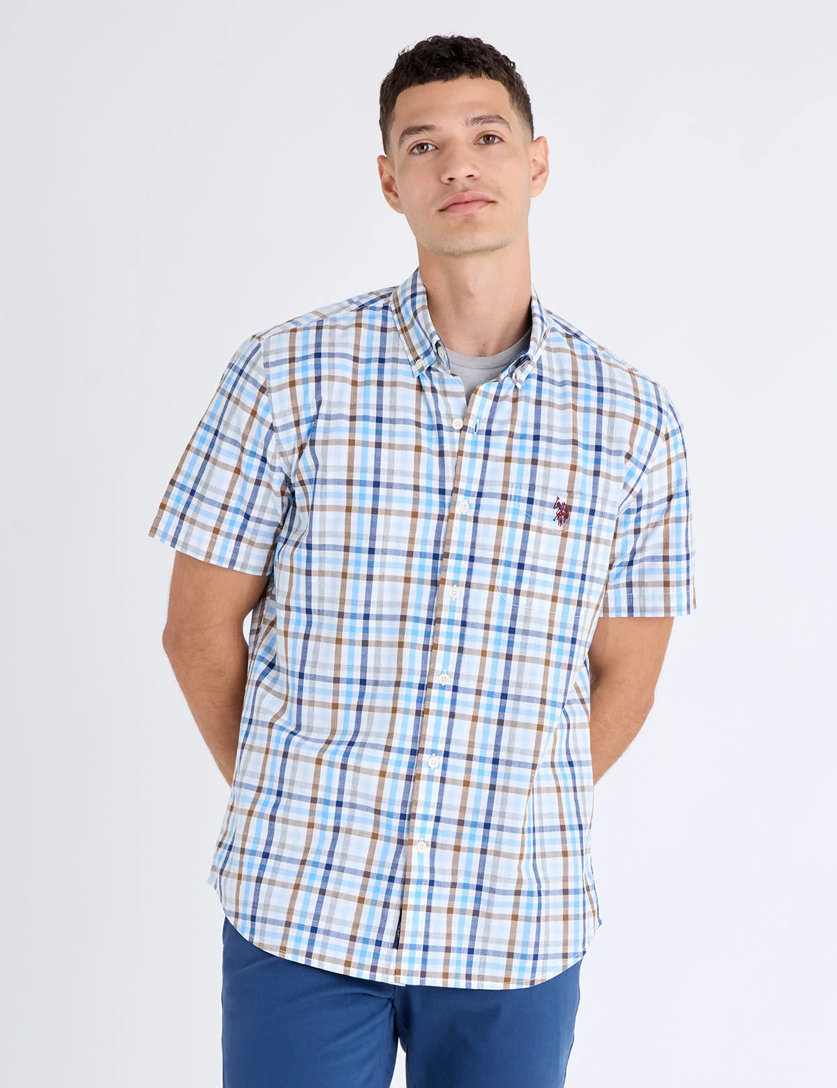 12951-short-sleeve-plaid-madras-shirt-1.webp SHORT SLEEVE PLAID MADRAS SHIRT