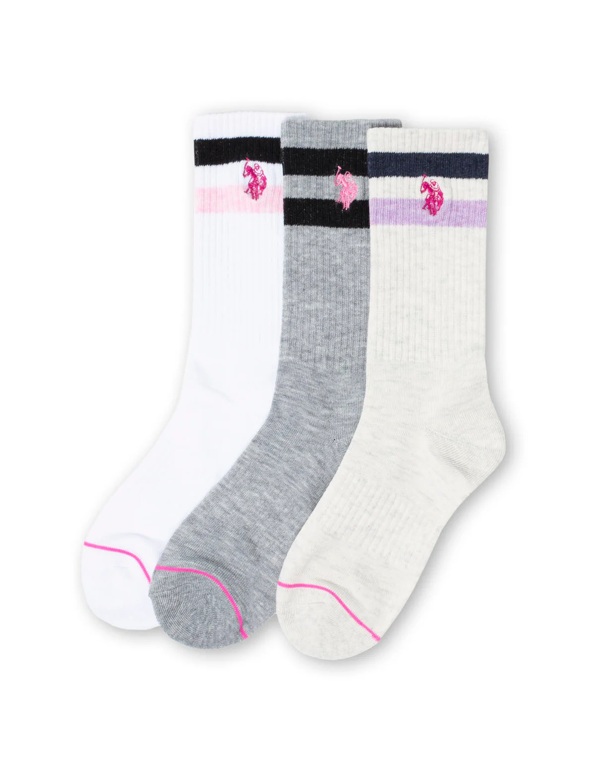 13065-ladies-3pk-stripe-assorted-crew-socks-1.webp LADIES 3PK STRIPE ASSORTED CREW SOCKS
