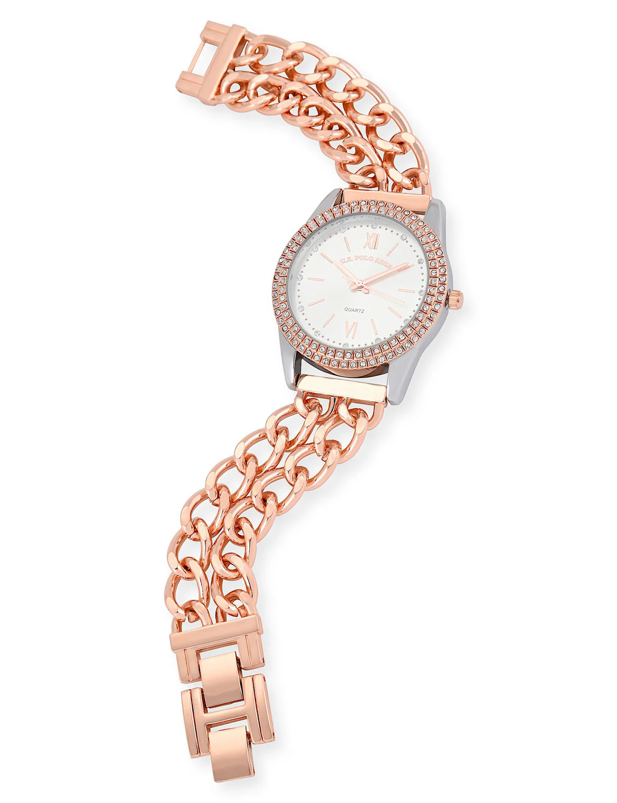 13067-ladies-classic-rose-gold-link-bracelet-watch-3.webp LADIES CLASSIC ROSE GOLD LINK BRACELET WATCH