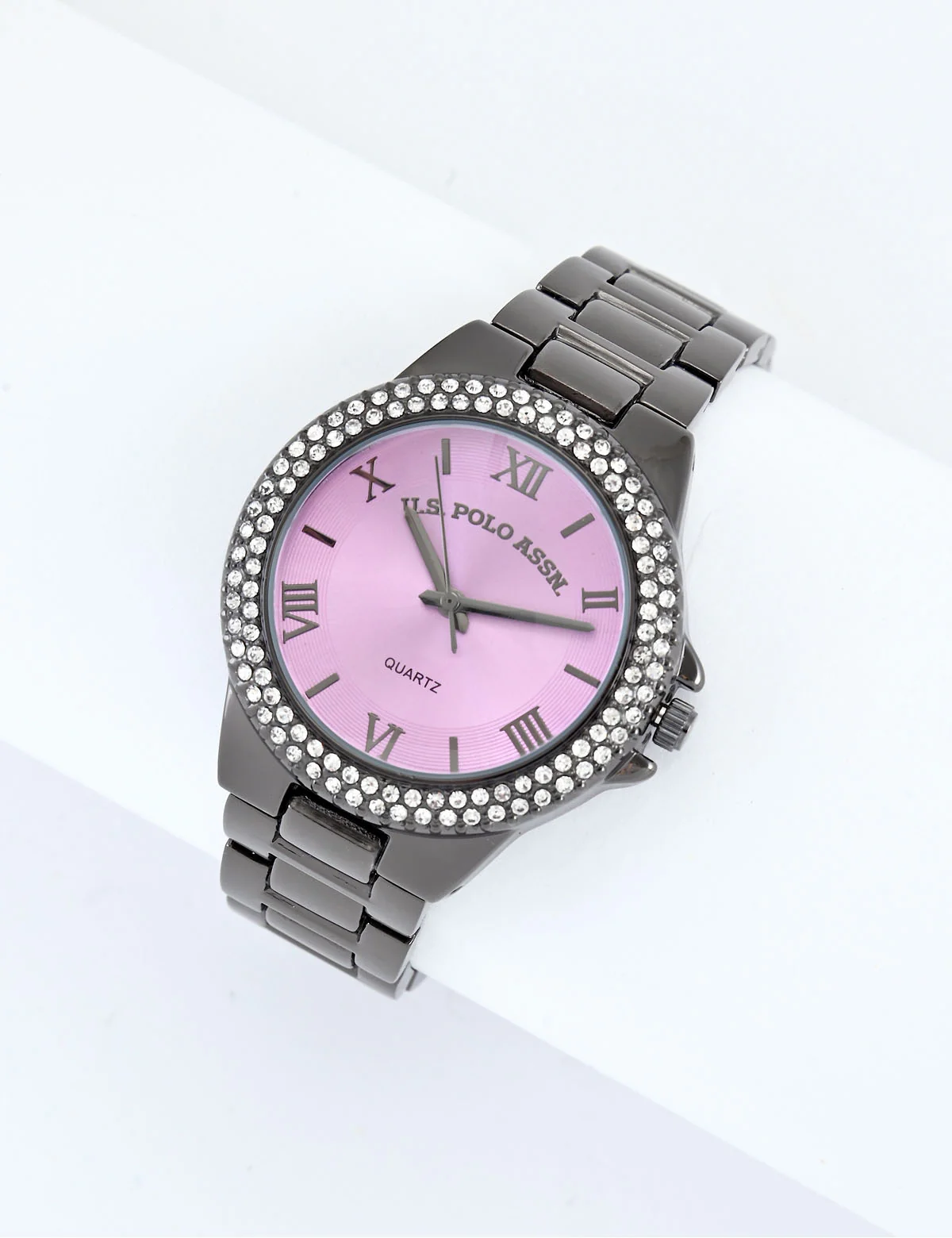 13130-ladies-gunmetal-embellished-watch-1.webp LADIES GUNMETAL EMBELLISHED WATCH