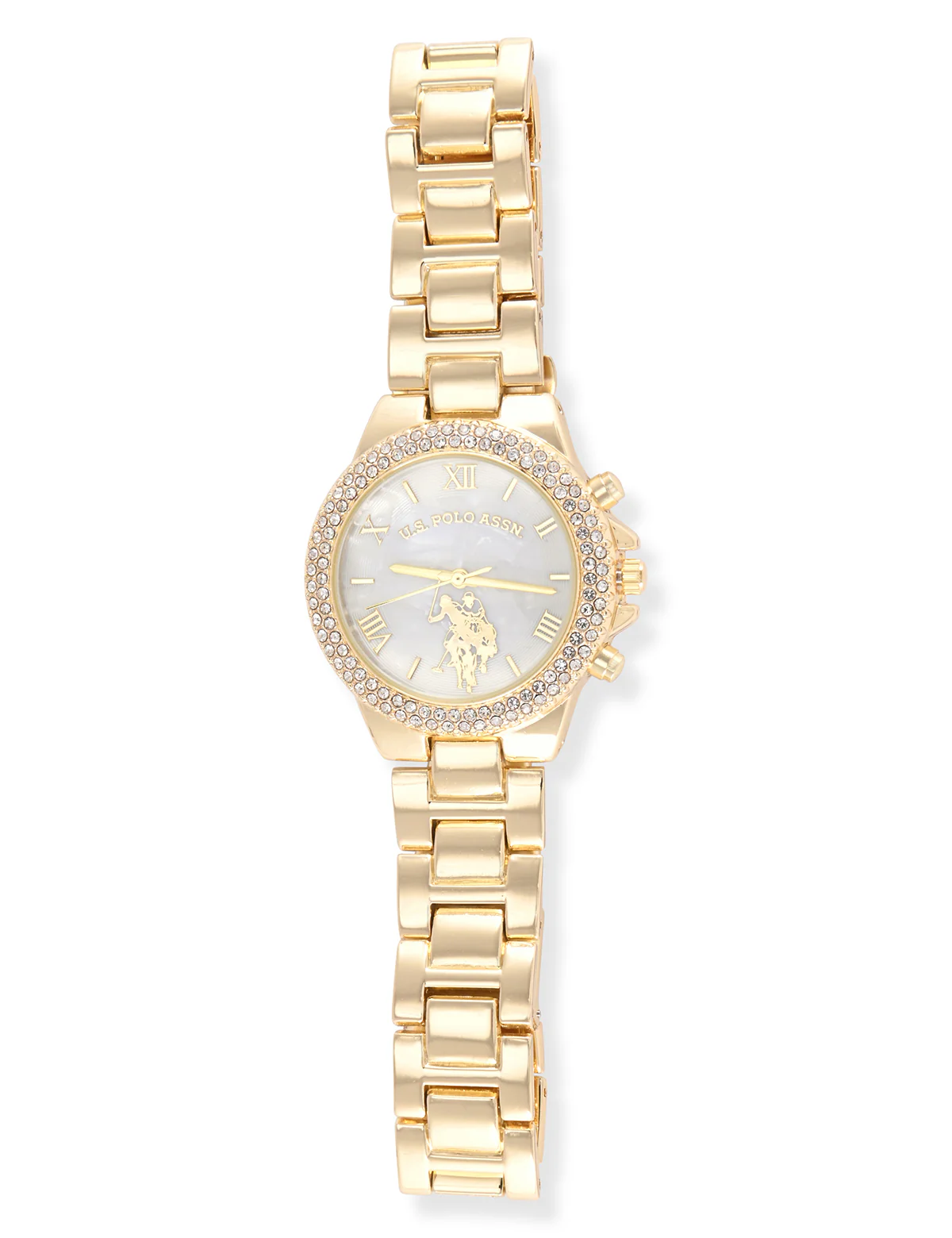 13311-ladies-gold-embellished-link-watch-4.webp LADIES GOLD EMBELLISHED LINK WATCH