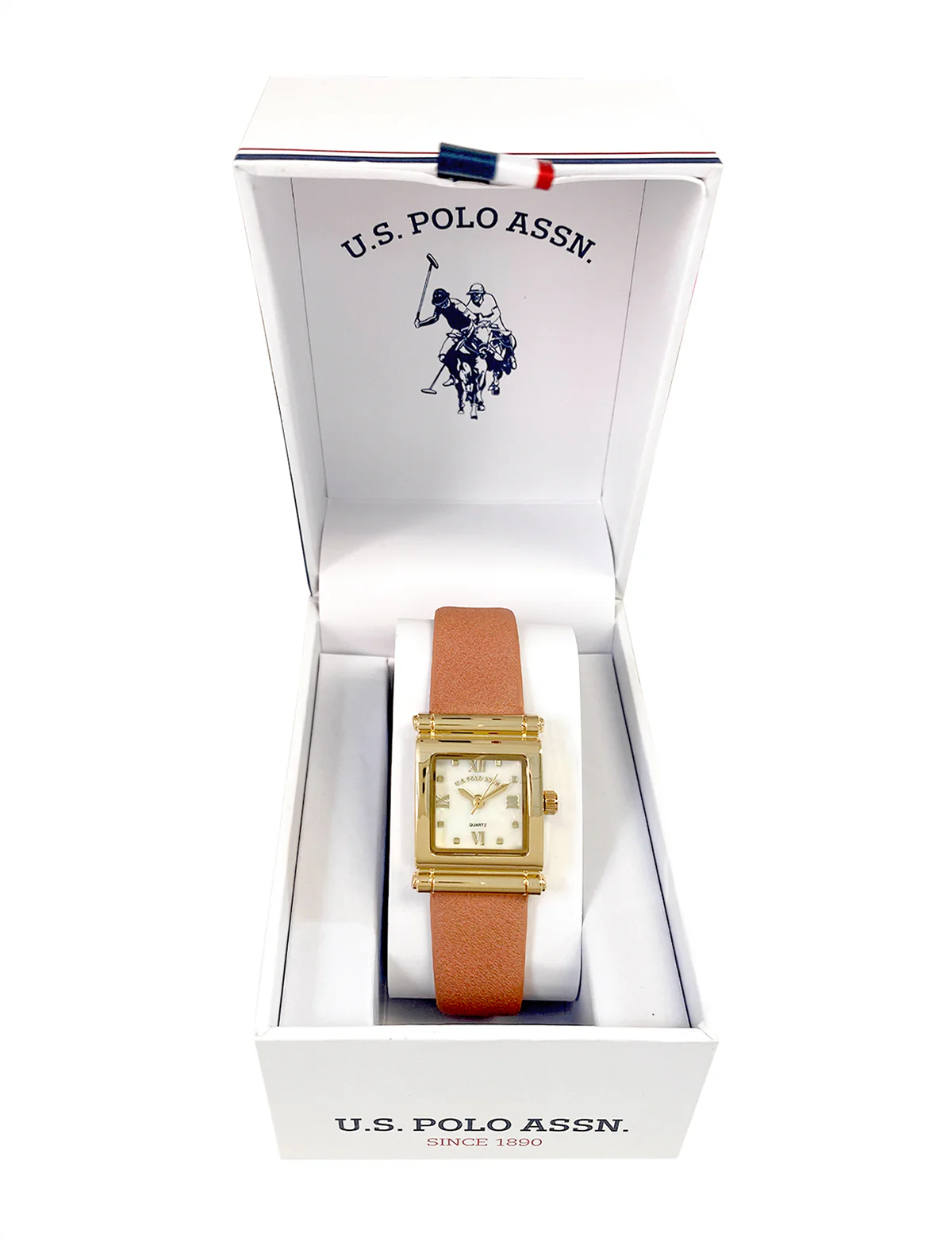 13318-ladies-brown-strap-square-face-watch-2.webp LADIES BROWN STRAP SQUARE FACE WATCH