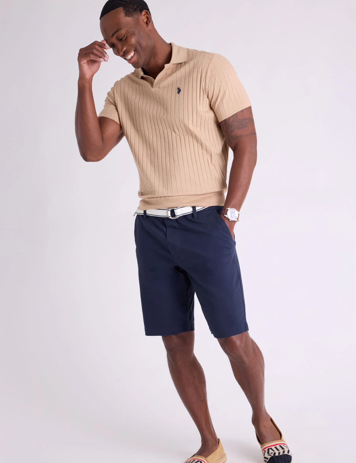 HARTFORD BELTED SHORTS