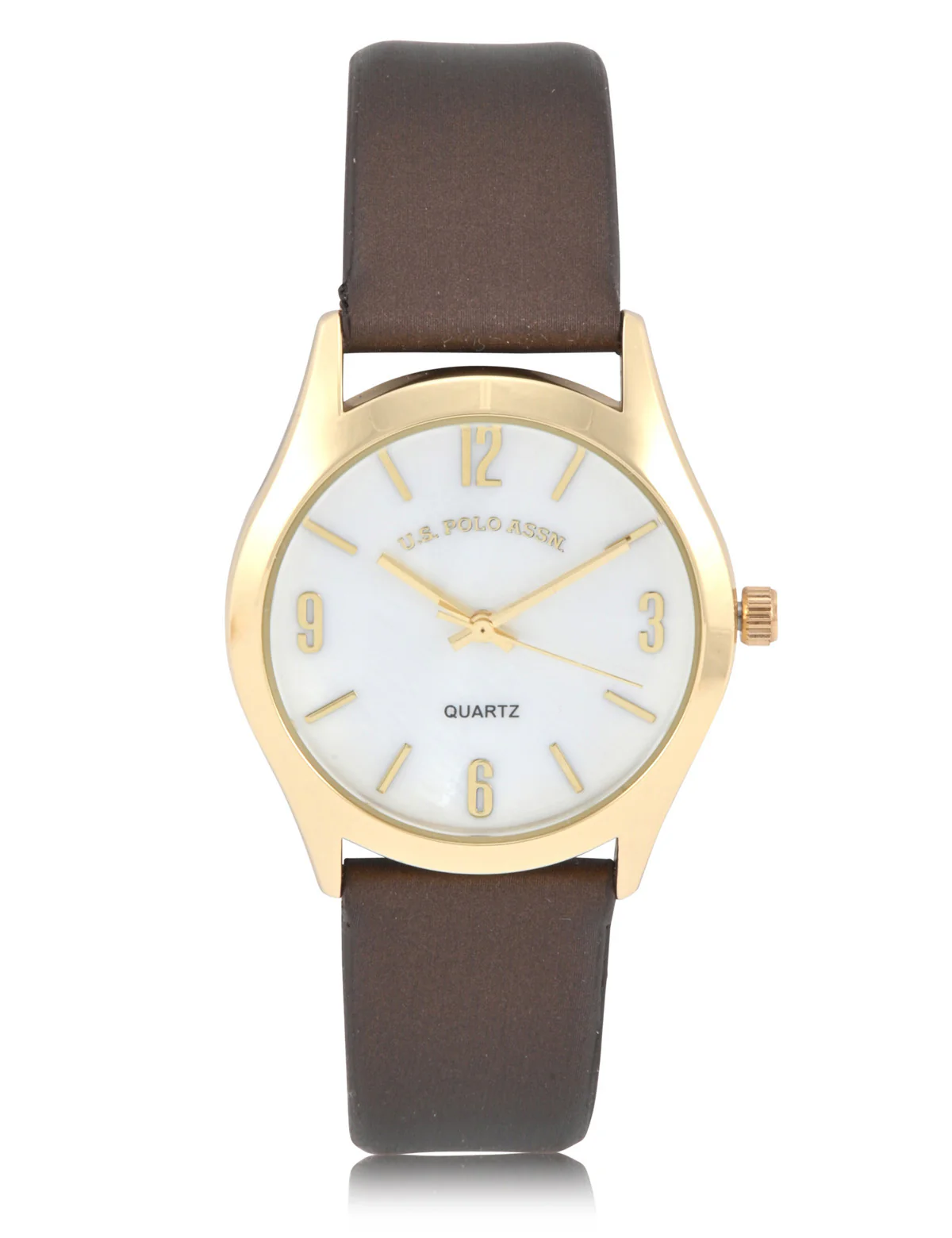 13485-ladies-brown-strap-watch-with-gold-accent-1.webp LADIES BROWN STRAP WATCH WITH GOLD ACCENT