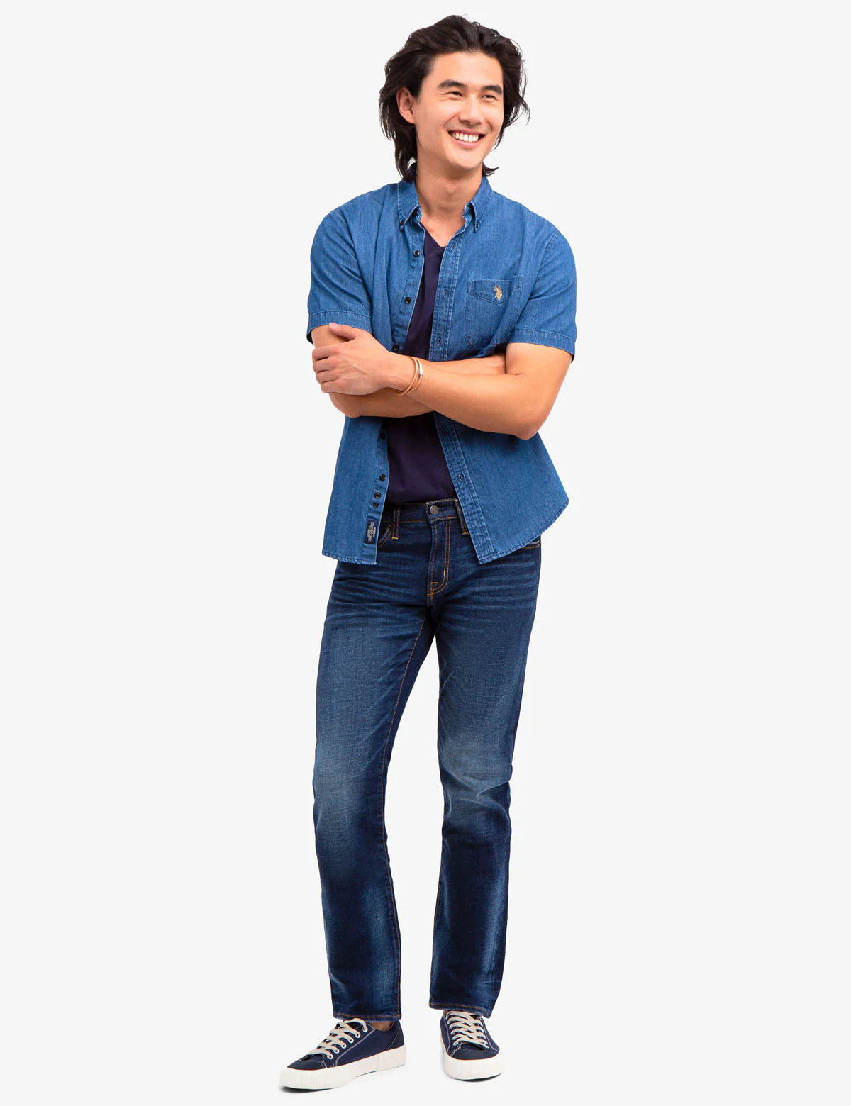 SLIM FIT DENIM SHIRT