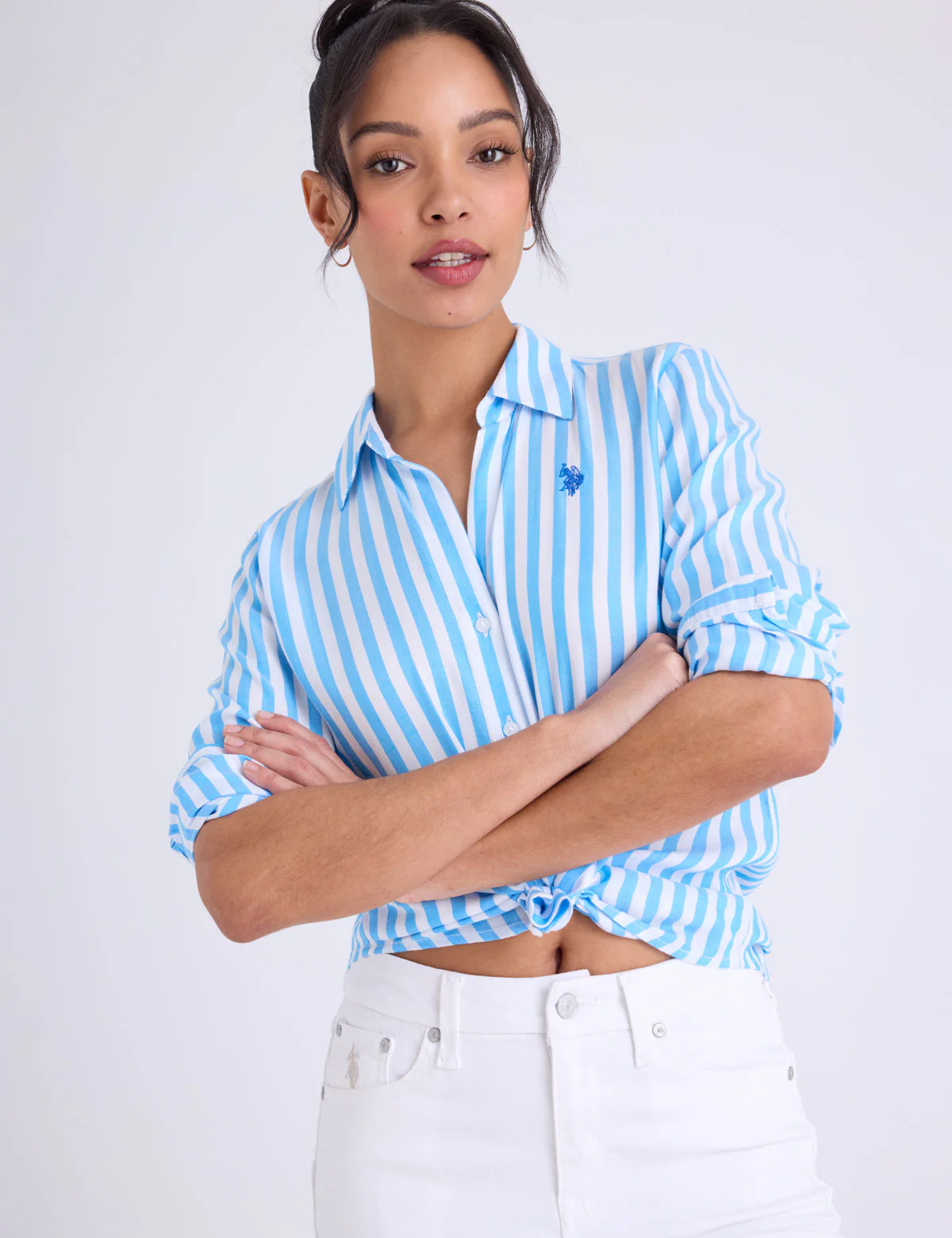 1408-long-sleeve-y-neck-stripe-shirt-1.webp LONG SLEEVE Y-NECK STRIPE SHIRT