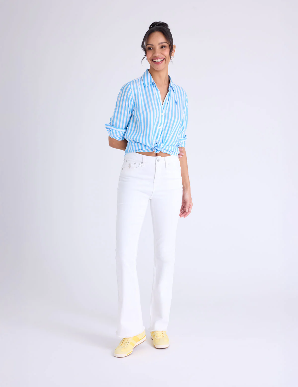 1408-long-sleeve-y-neck-stripe-shirt-2.webp LONG SLEEVE Y-NECK STRIPE SHIRT