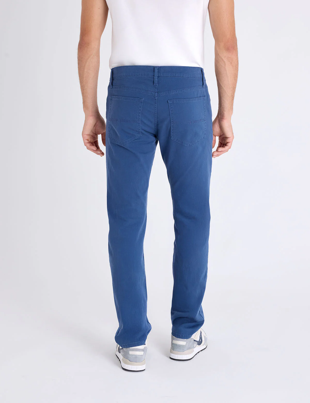 SLIM STRAIGHT 5 POCKET STRETCH CHINO PANTS