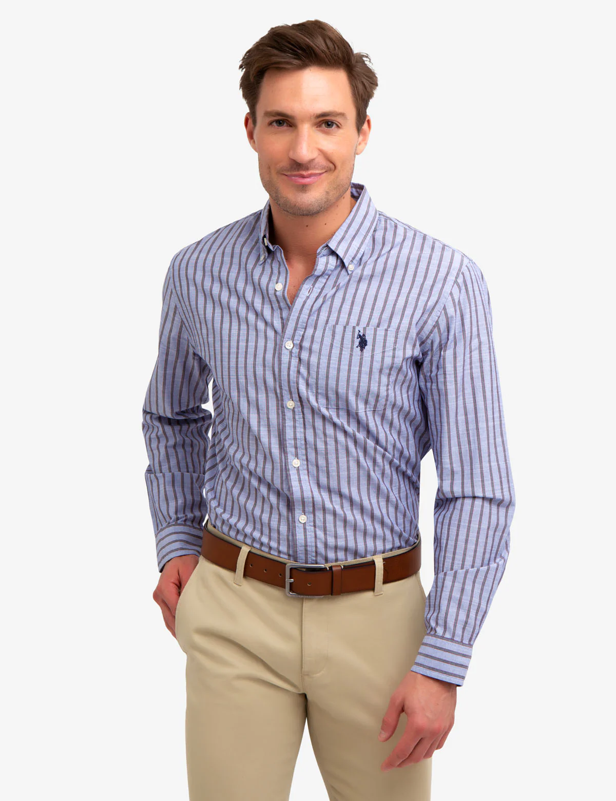 14103-vertical-dobby-striped-shirt-1.webp Vertical Dobby Striped Shirt