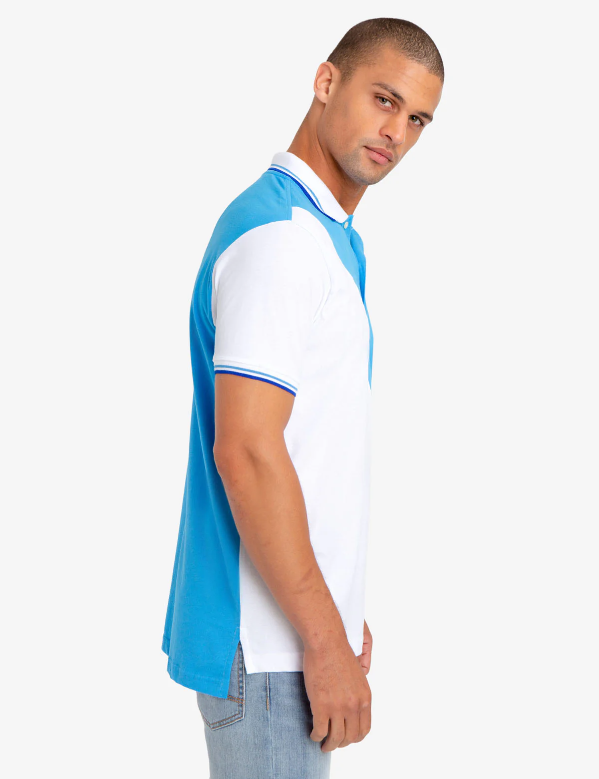 14409-diagonal-colorblock-jersey-polo-shirt-2.webp DIAGONAL COLORBLOCK JERSEY POLO SHIRT