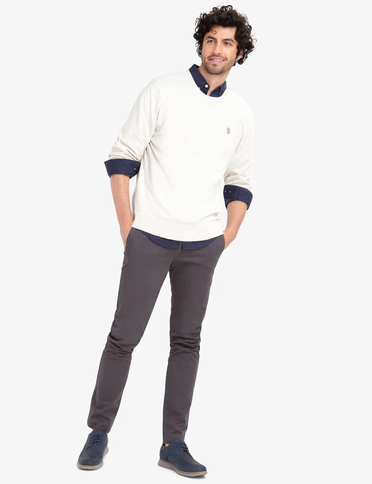 CREW NECK SWEATER