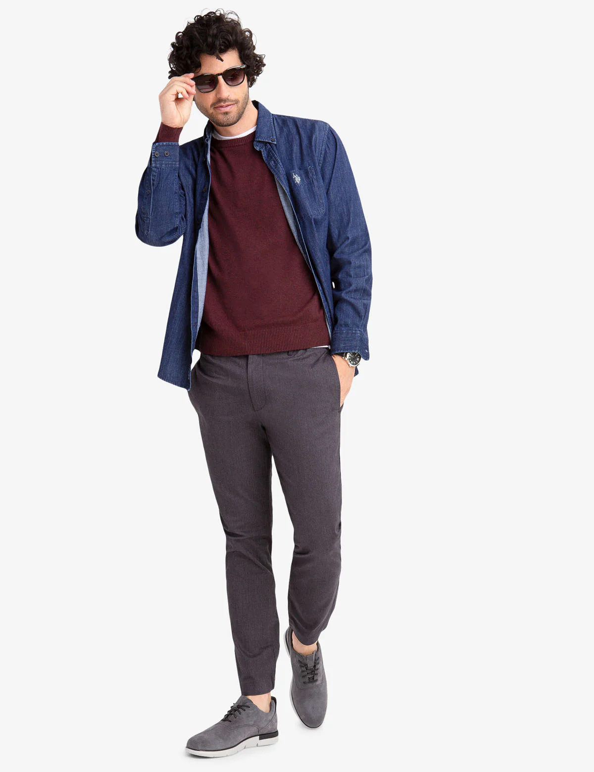 CREW NECK SWEATER