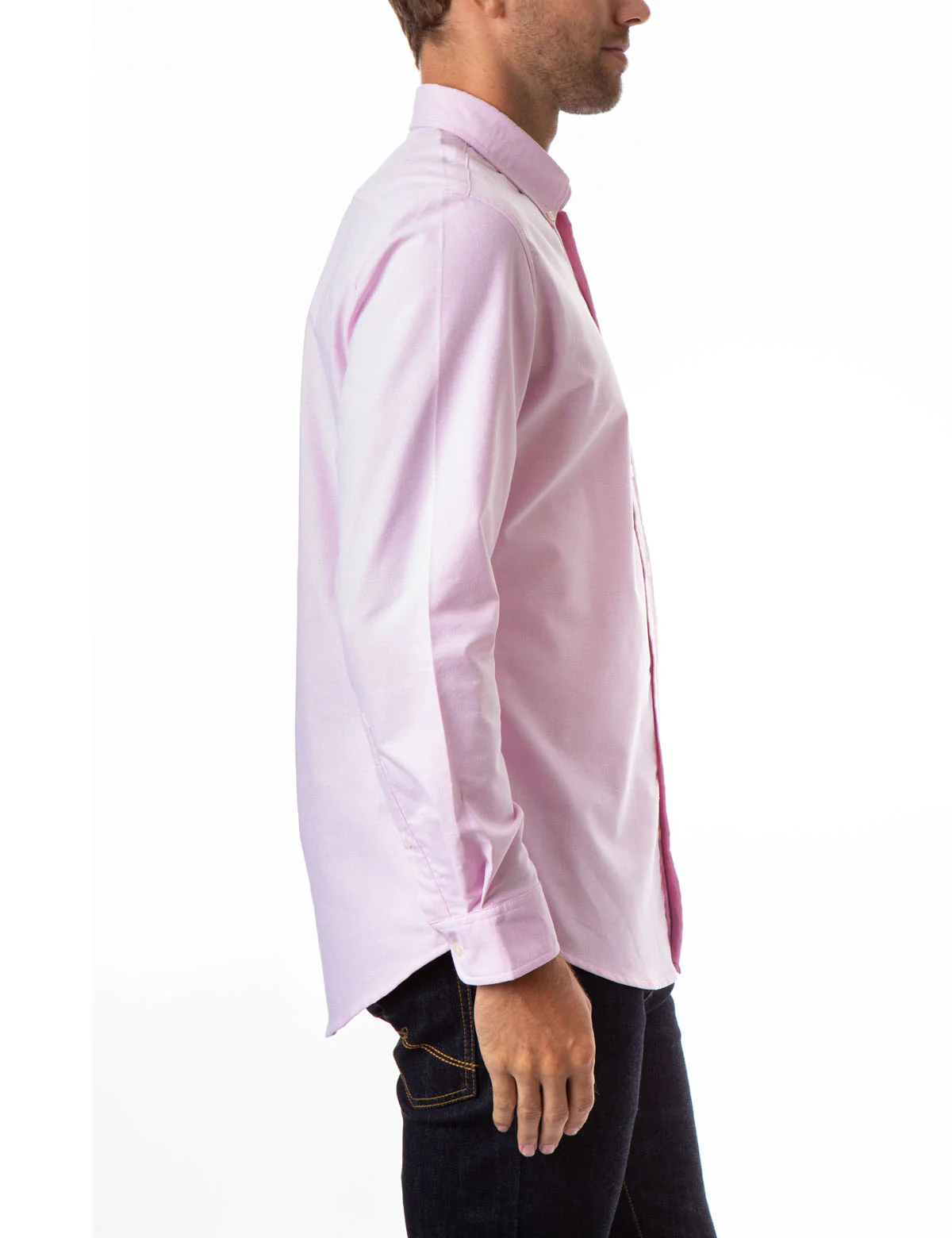 LONG SLEEVE STRETCH OXFORD SHIRT