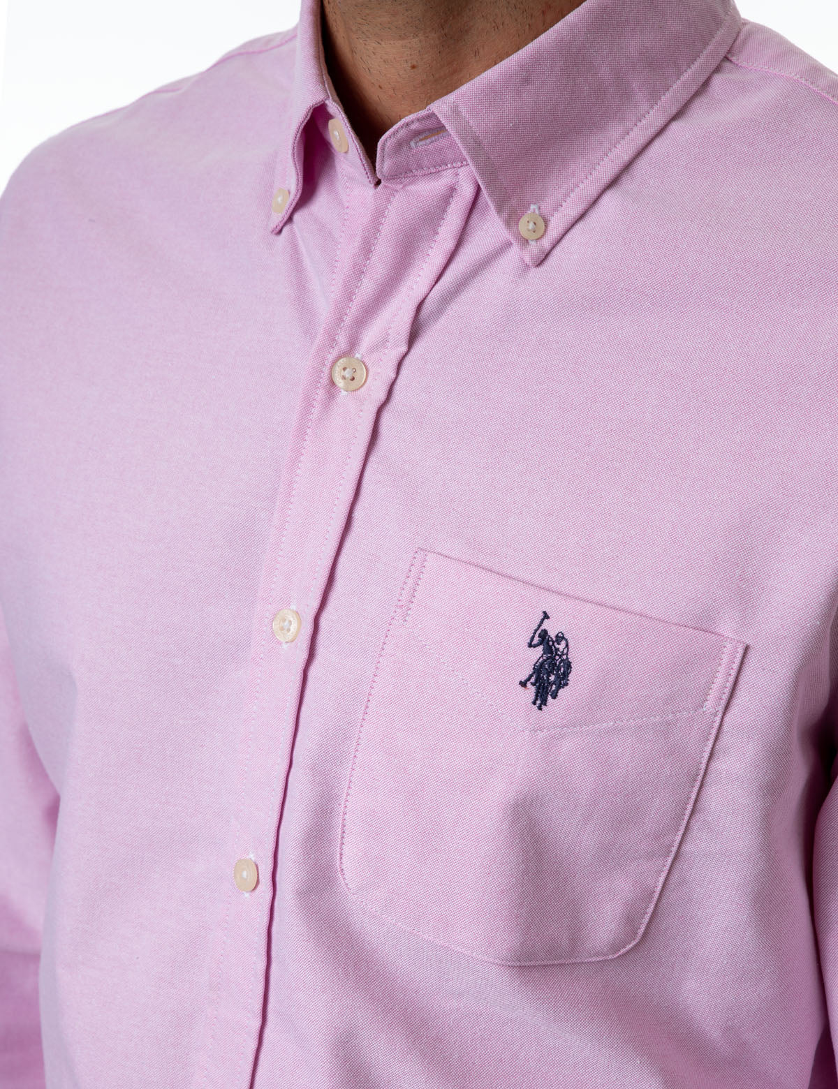 LONG SLEEVE STRETCH OXFORD SHIRT
