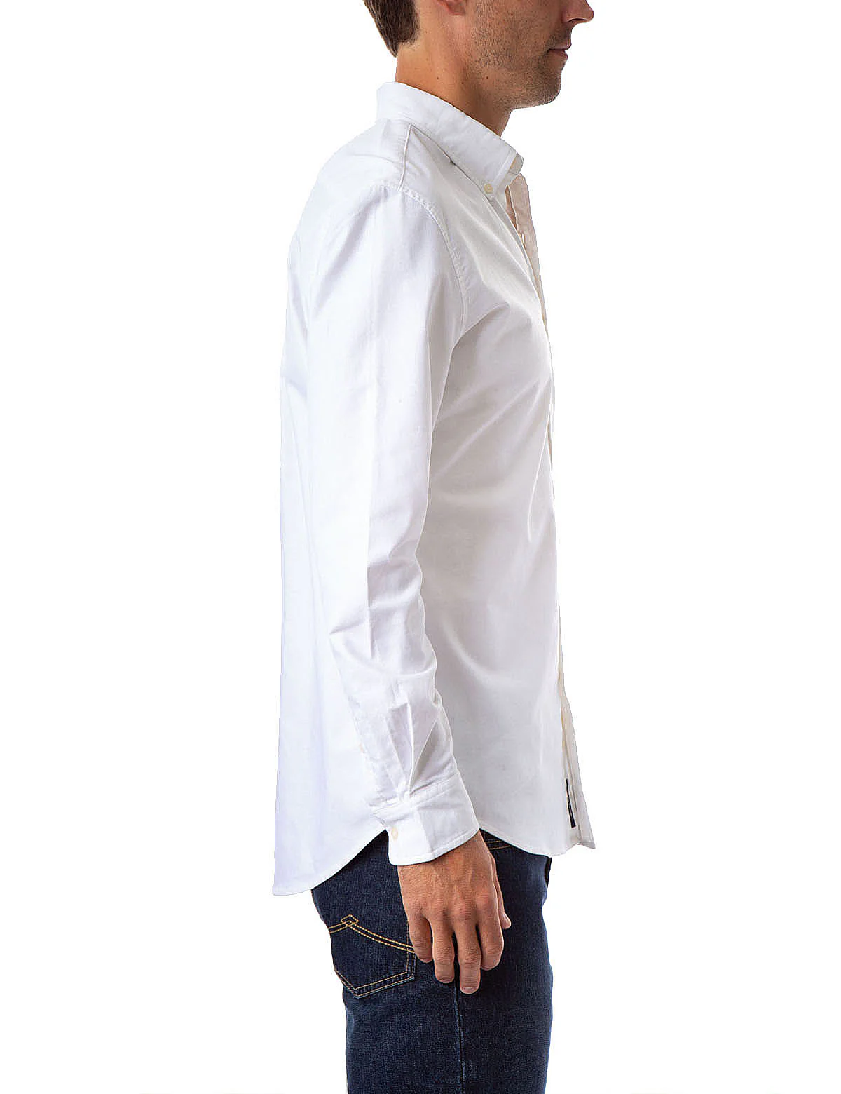 LONG SLEEVE STRETCH OXFORD SHIRT