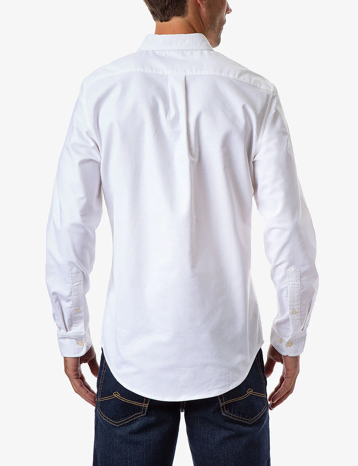 LONG SLEEVE STRETCH OXFORD SHIRT