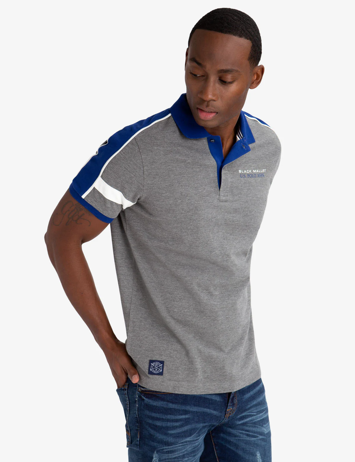 15562-black-mallet-shoulder-piecing-polo-shirt-7.webp BLACK MALLET SHOULDER PIECING POLO SHIRT