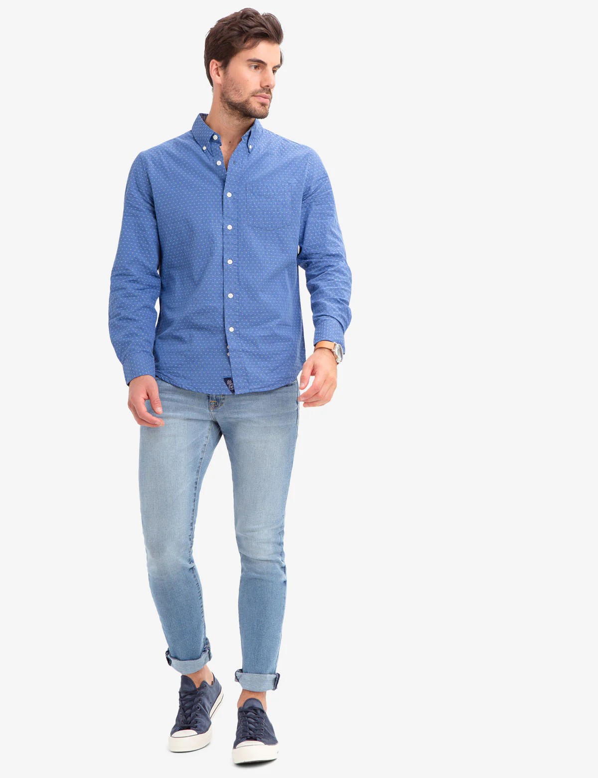 15671-geometric-print-woven-shirt-2.webp GEOMETRIC PRINT WOVEN SHIRT