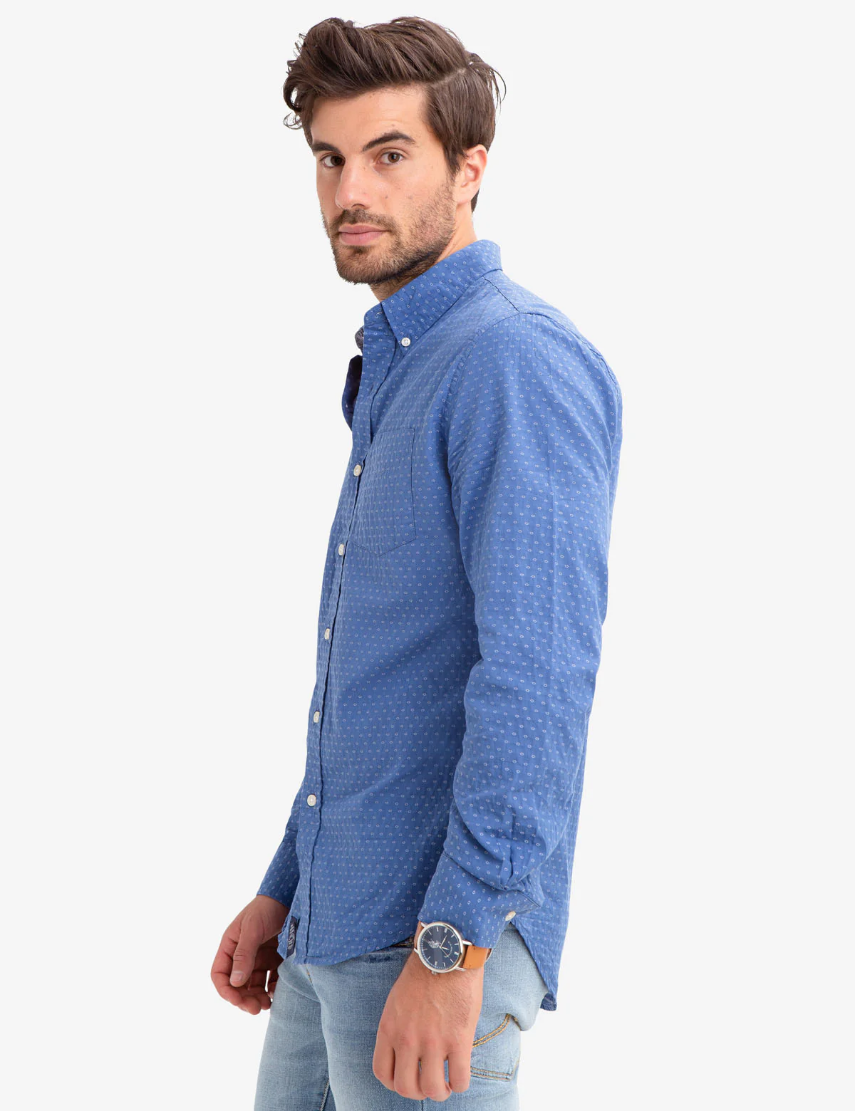 15671-geometric-print-woven-shirt-3.webp GEOMETRIC PRINT WOVEN SHIRT
