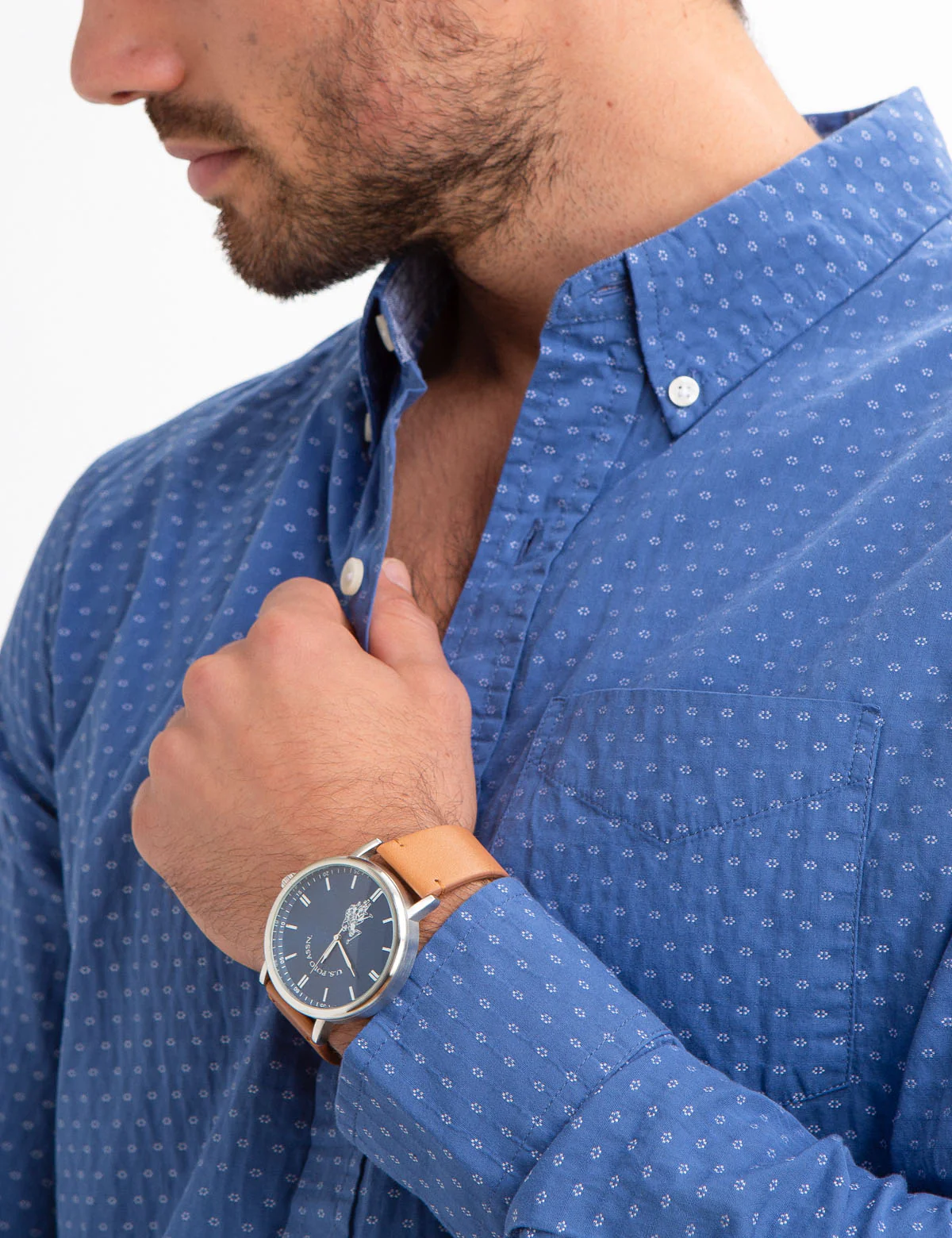 15671-geometric-print-woven-shirt-5.webp GEOMETRIC PRINT WOVEN SHIRT