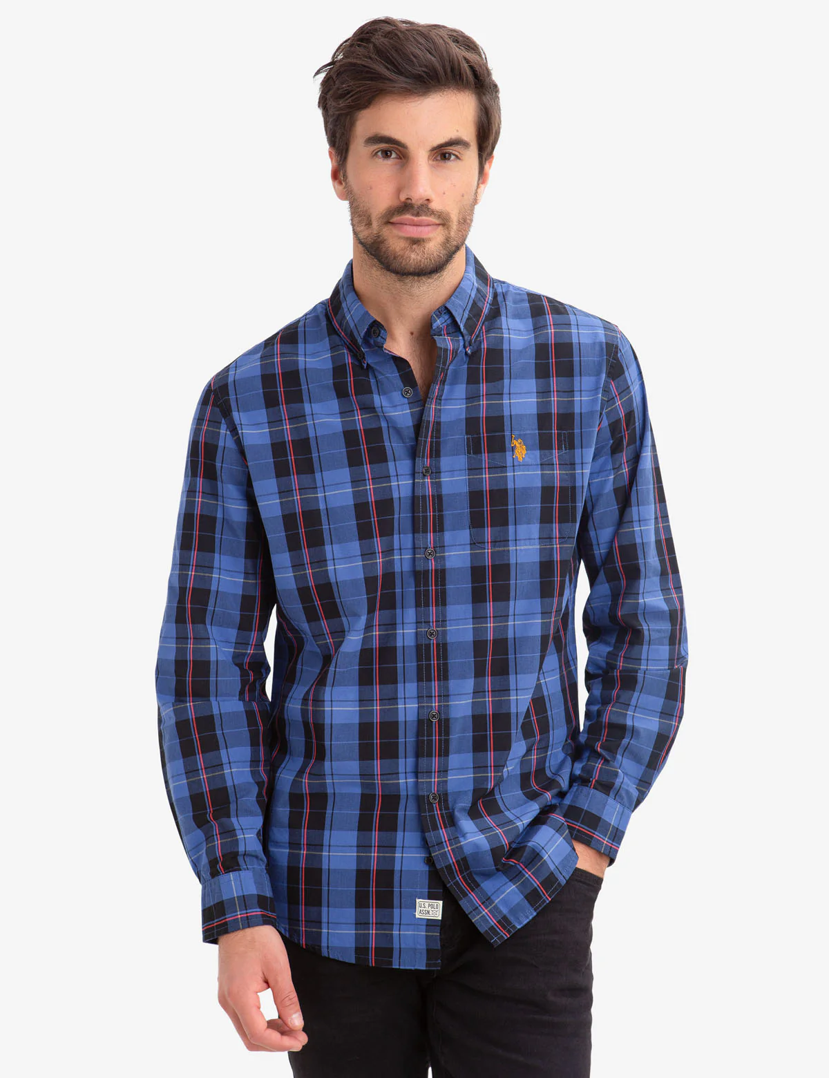 15825-large-plaid-poplin-shirt-1.webp LARGE PLAID POPLIN SHIRT