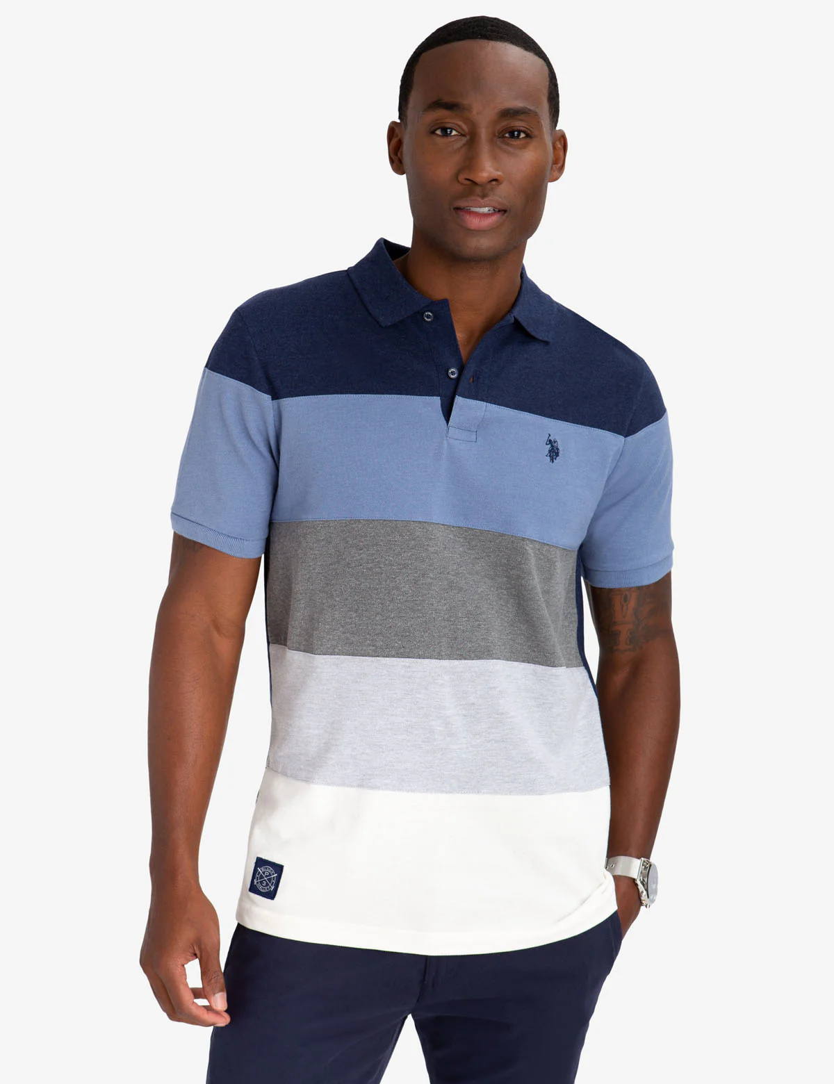 15873-black-mallet-classic-fit-colorblock-polo-shirt-1.webp BLACK MALLET CLASSIC FIT COLORBLOCK POLO SHIRT