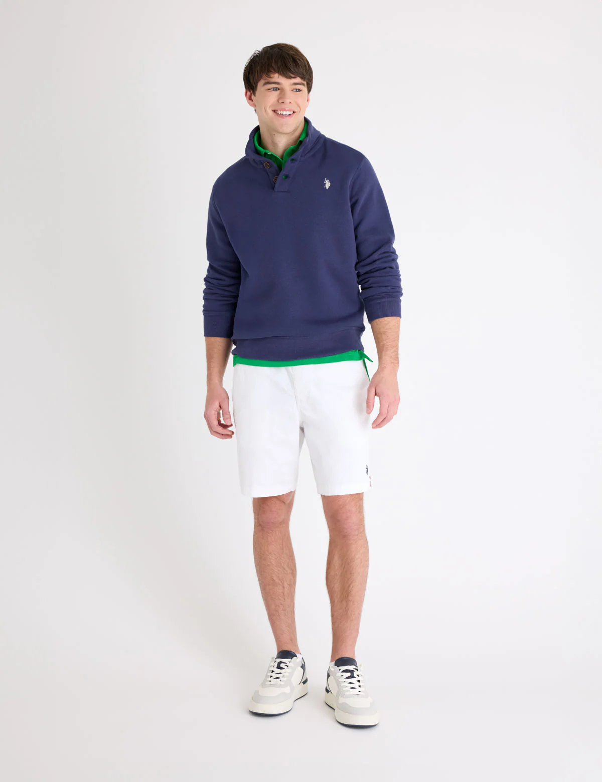 8" TWILL JOGGER SHORTS
