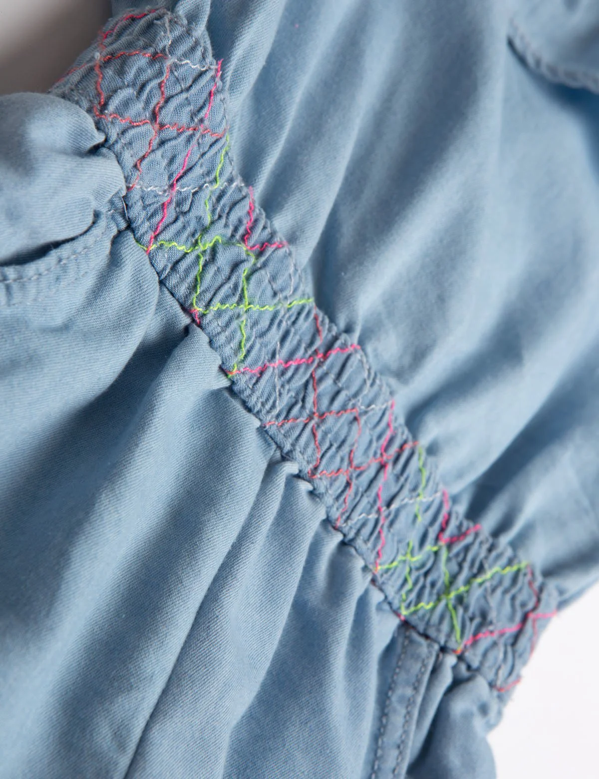 TODDLER SMOCKED WAIST ROMPER
