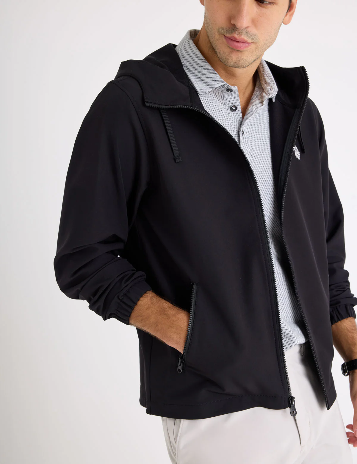 HOODED SURF JACKET