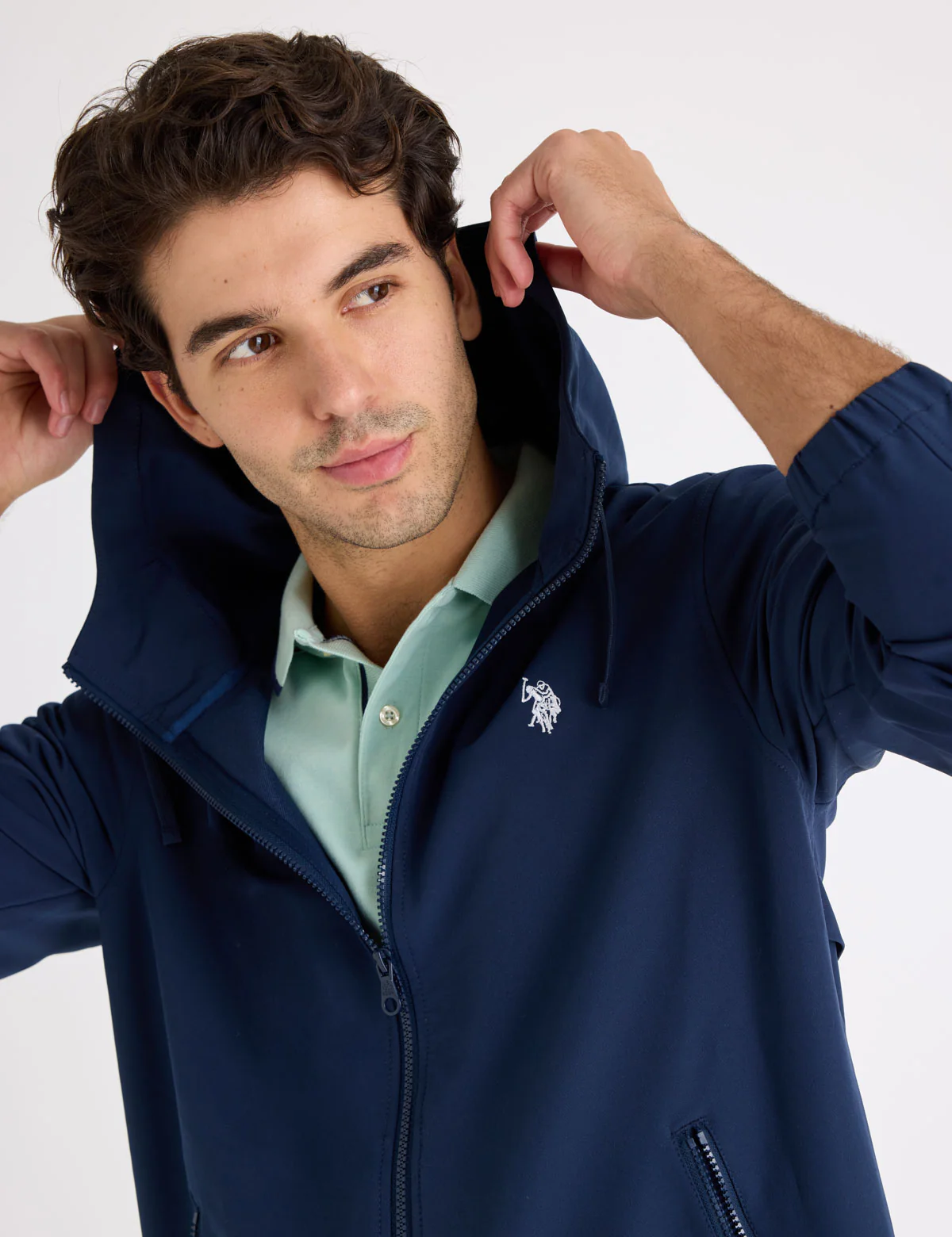 HOODED SURF JACKET