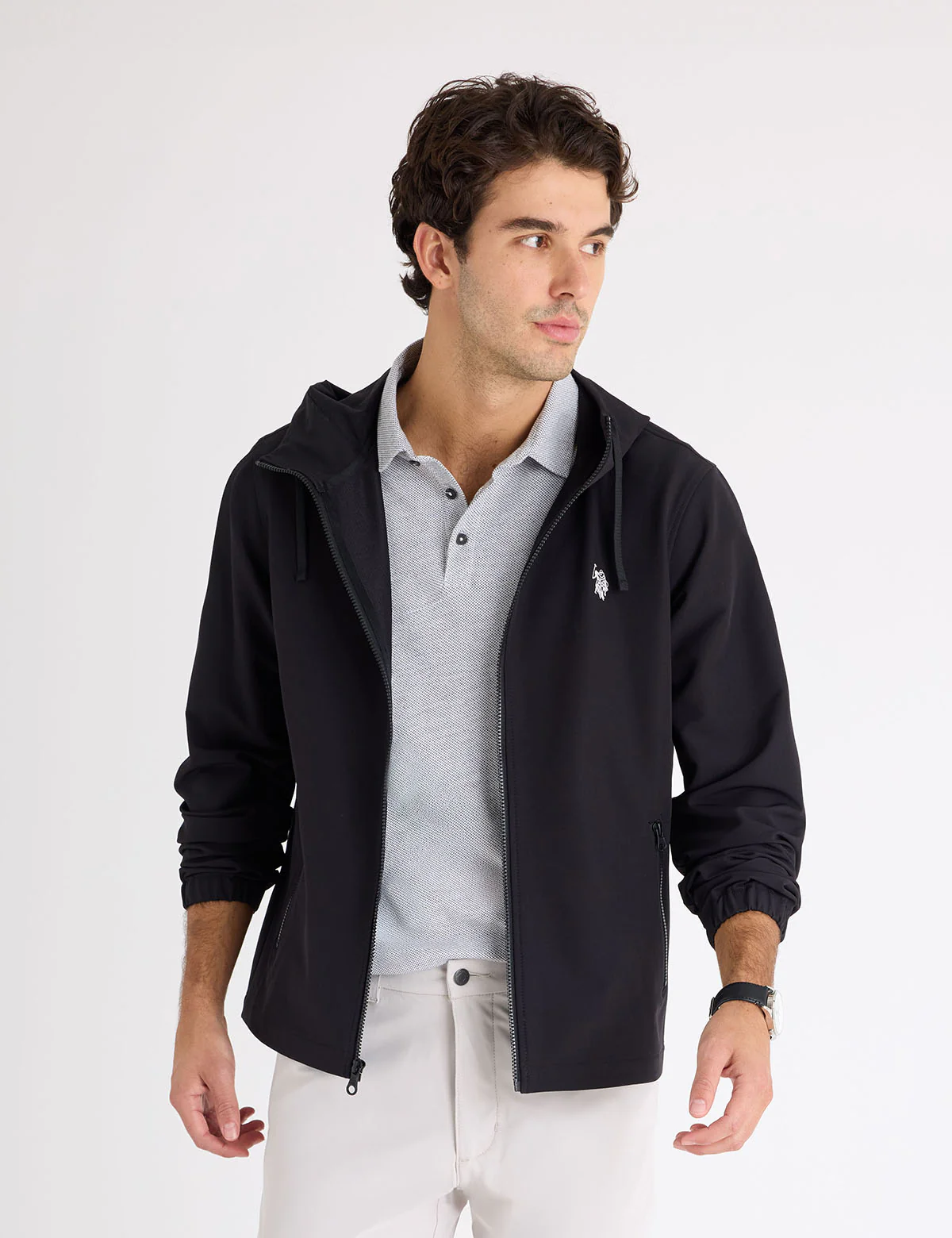 HOODED SURF JACKET