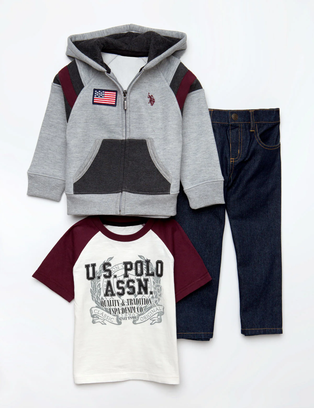 16849-boys-3-piece-set-tee-fleece-jeans-1.webp BOYS 3 PIECE SET - TEE, FLEECE & JEANS
