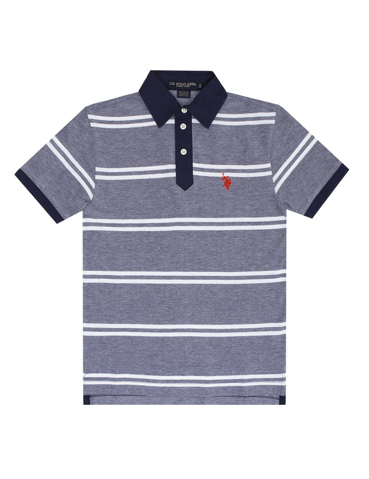 17200-striped-birdseye-polo-shirt-4.jpg Striped Birdseye Polo Shirt