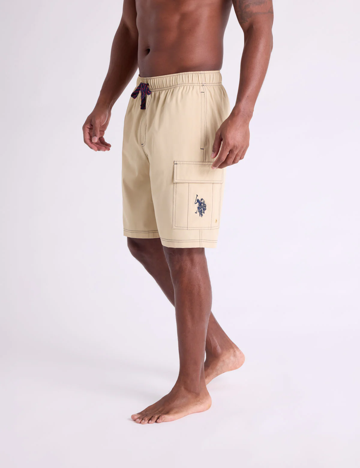 1726-10-contrast-stitch-stretch-cargo-swim-shorts-1.webp 10" CONTRAST STITCH STRETCH CARGO SWIM SHORTS