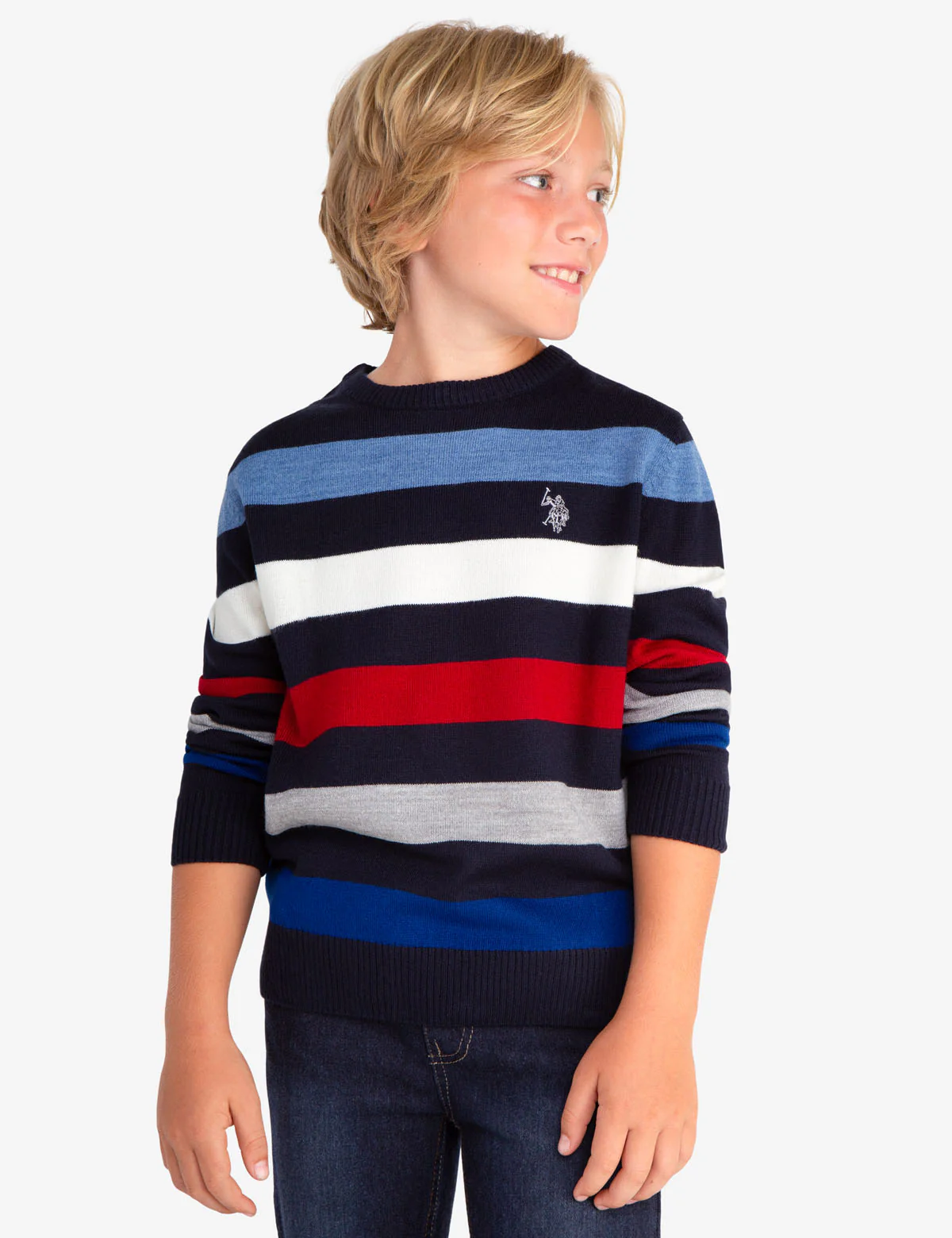 17266-striped-crew-neck-sweater-1.webp STRIPED CREW NECK SWEATER